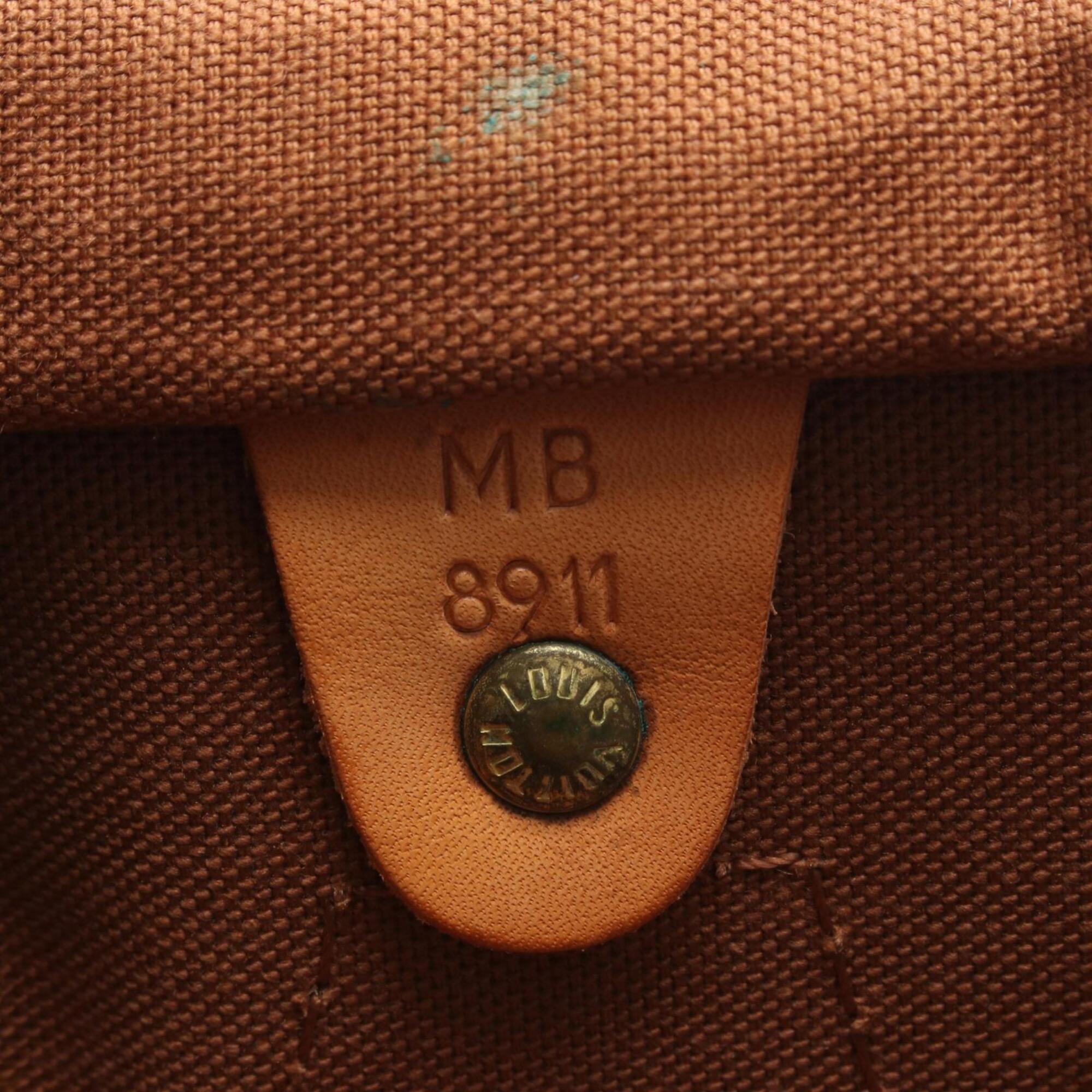 Louis Vuitton Brown Monogram Monogram Leather Handbag (Pre-Owned)