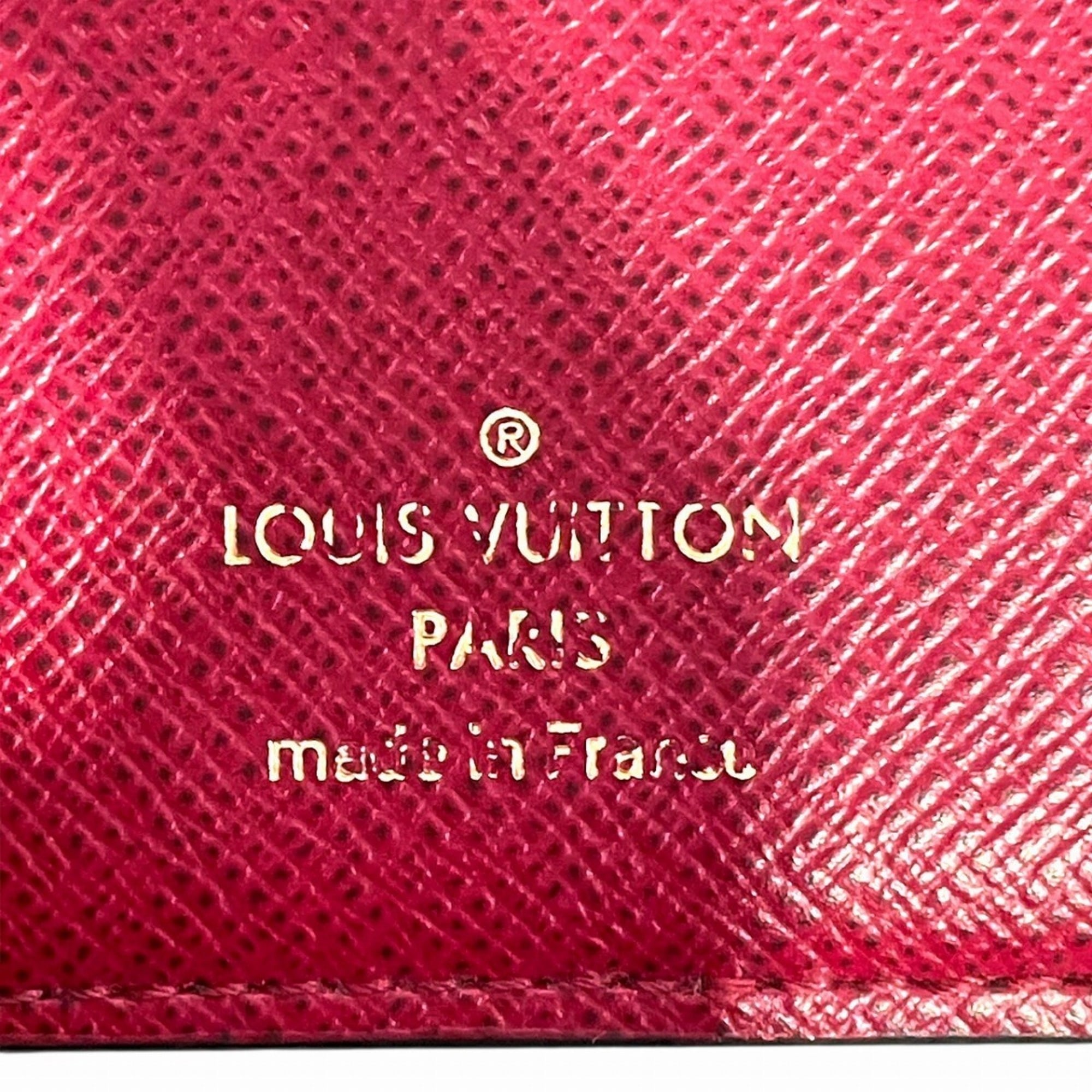 Louis Vuitton Bordeaux Brown Monogram Wallet (Bi-Fold) (Pre-Owned)