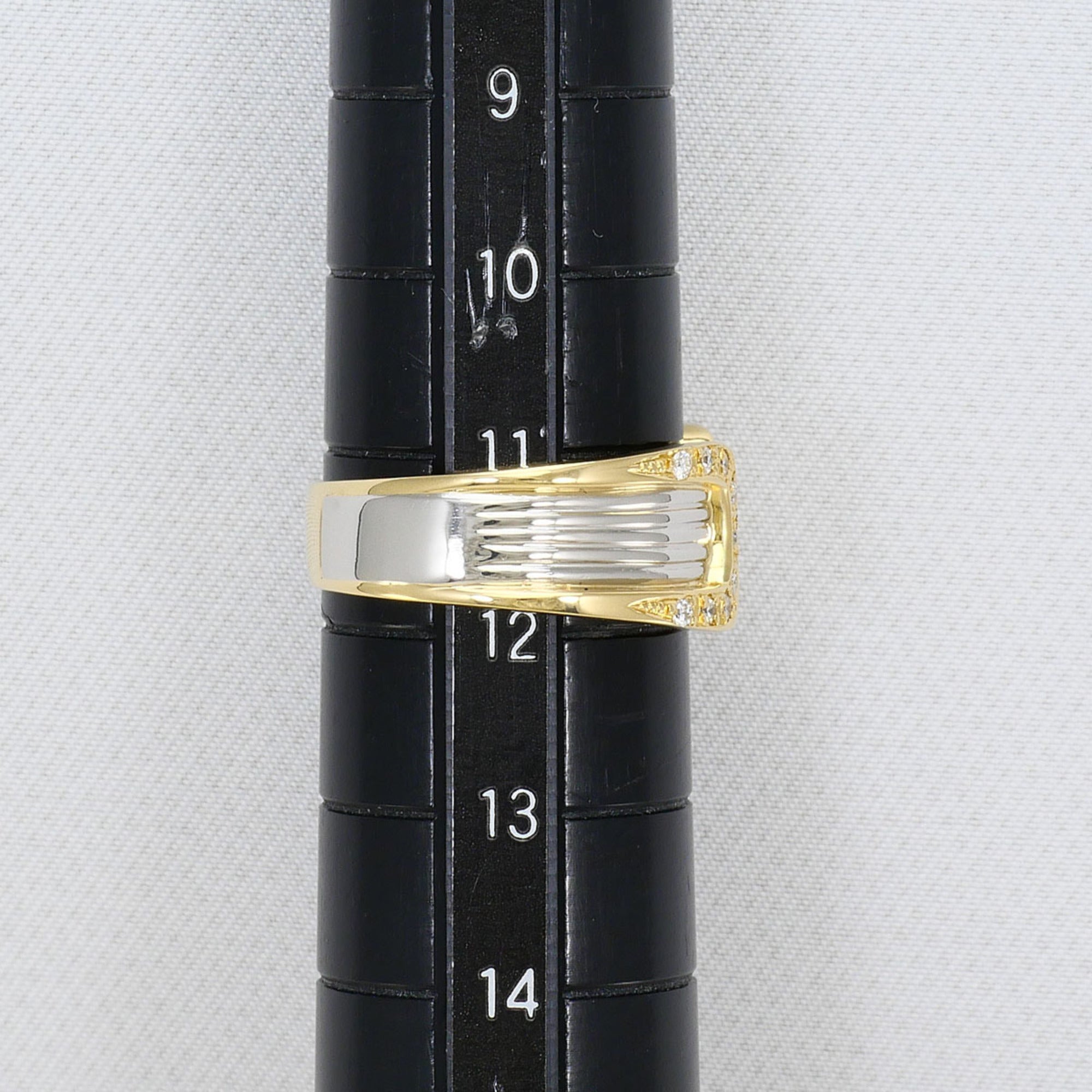 Unbranded Platinum Yellow Gold Yellow Gold (18K) Platinum 900 Band Ring (Pre-Owned)