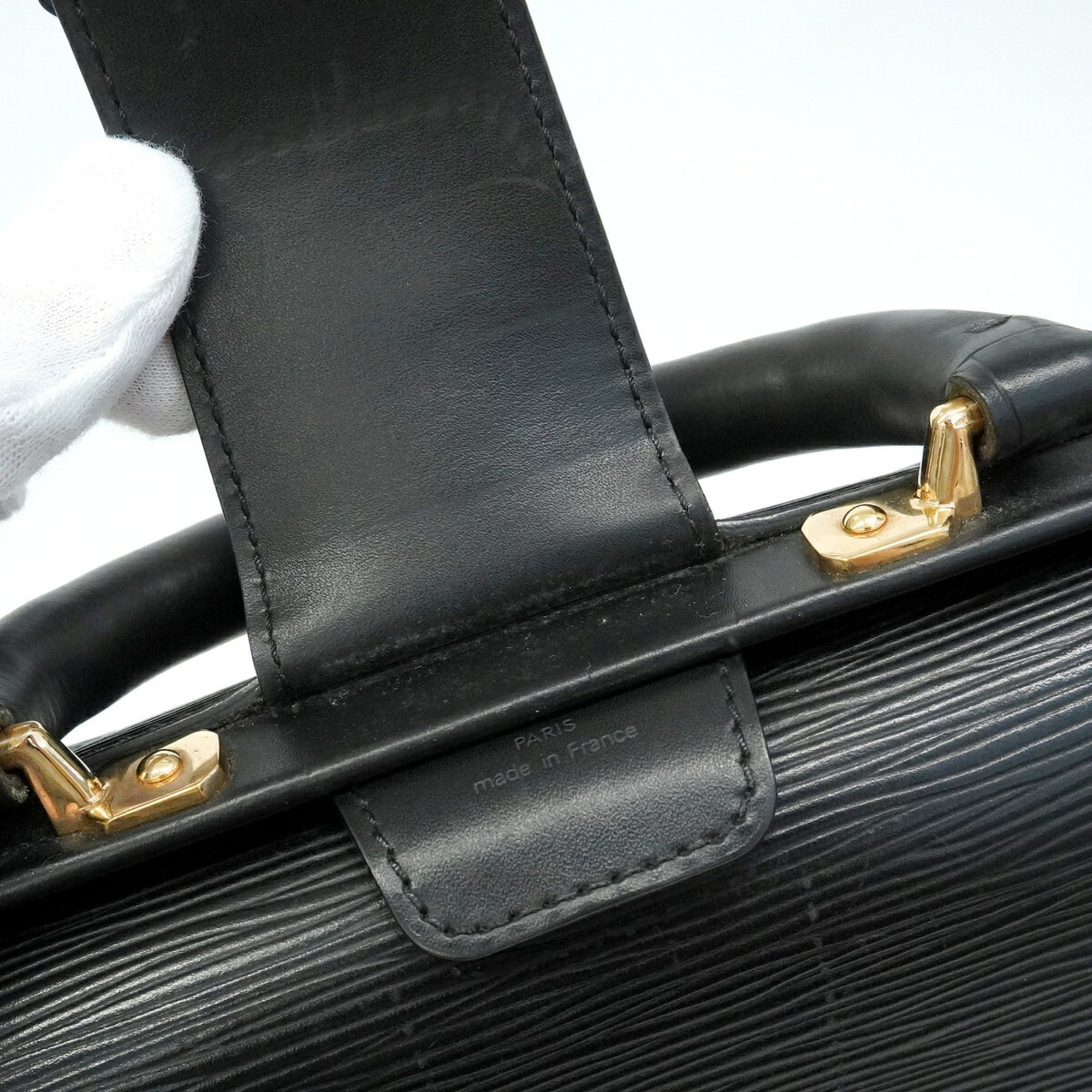 Louis Vuitton Noir Briefcase (Pre-Owned)