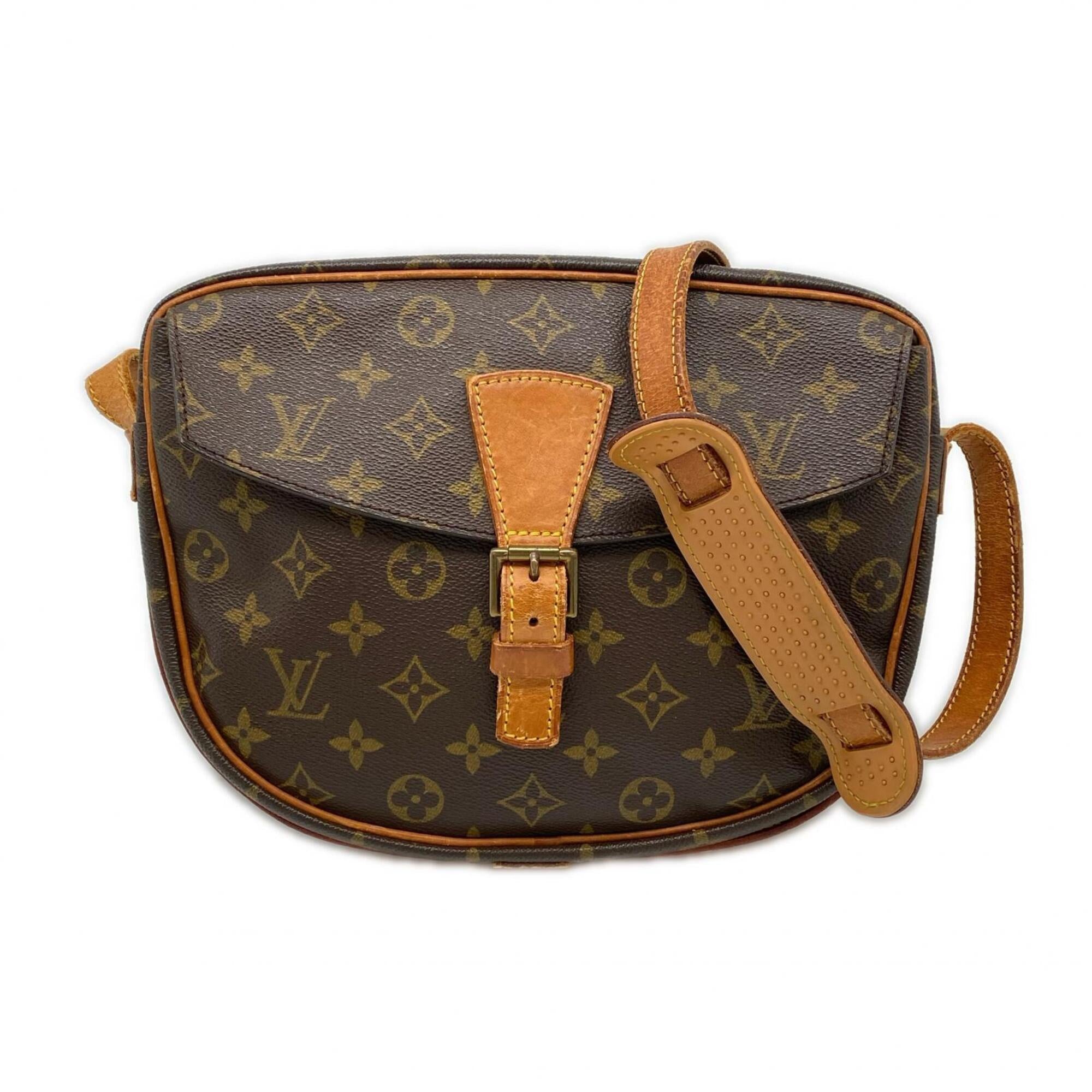 Louis Vuitton Beige Brown Monogram Shoulder Bag (Pre-Owned)