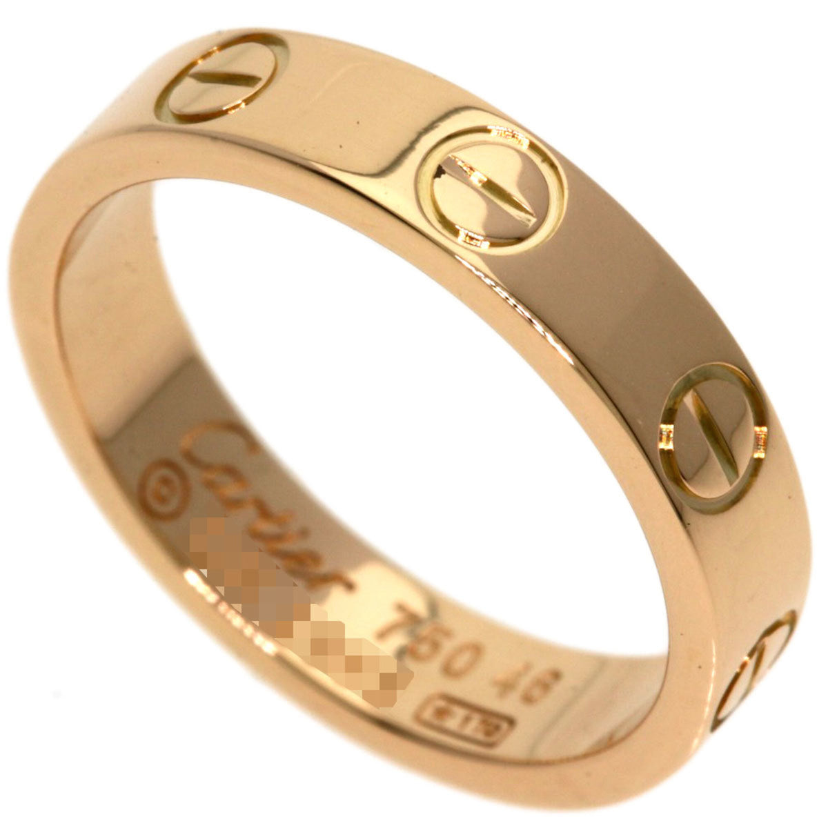 Cartier Pink Gold (18K) Band Ring (Pre-Owned)