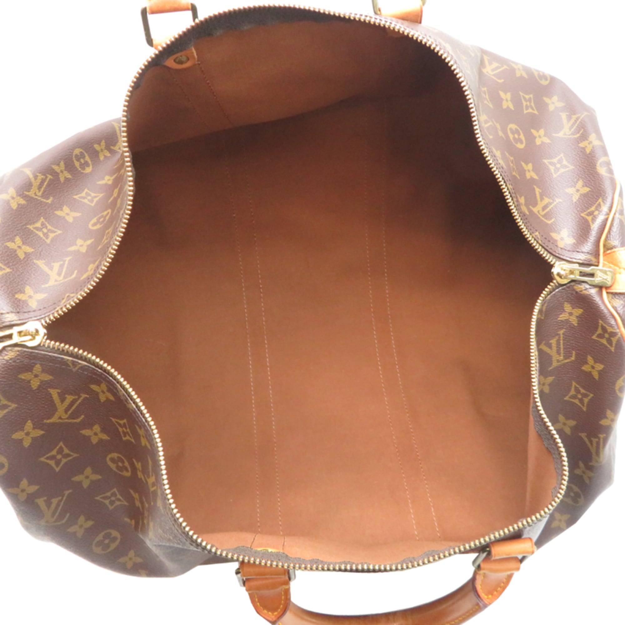 Louis Vuitton Brown Monogram Boston Bag (Pre-Owned)