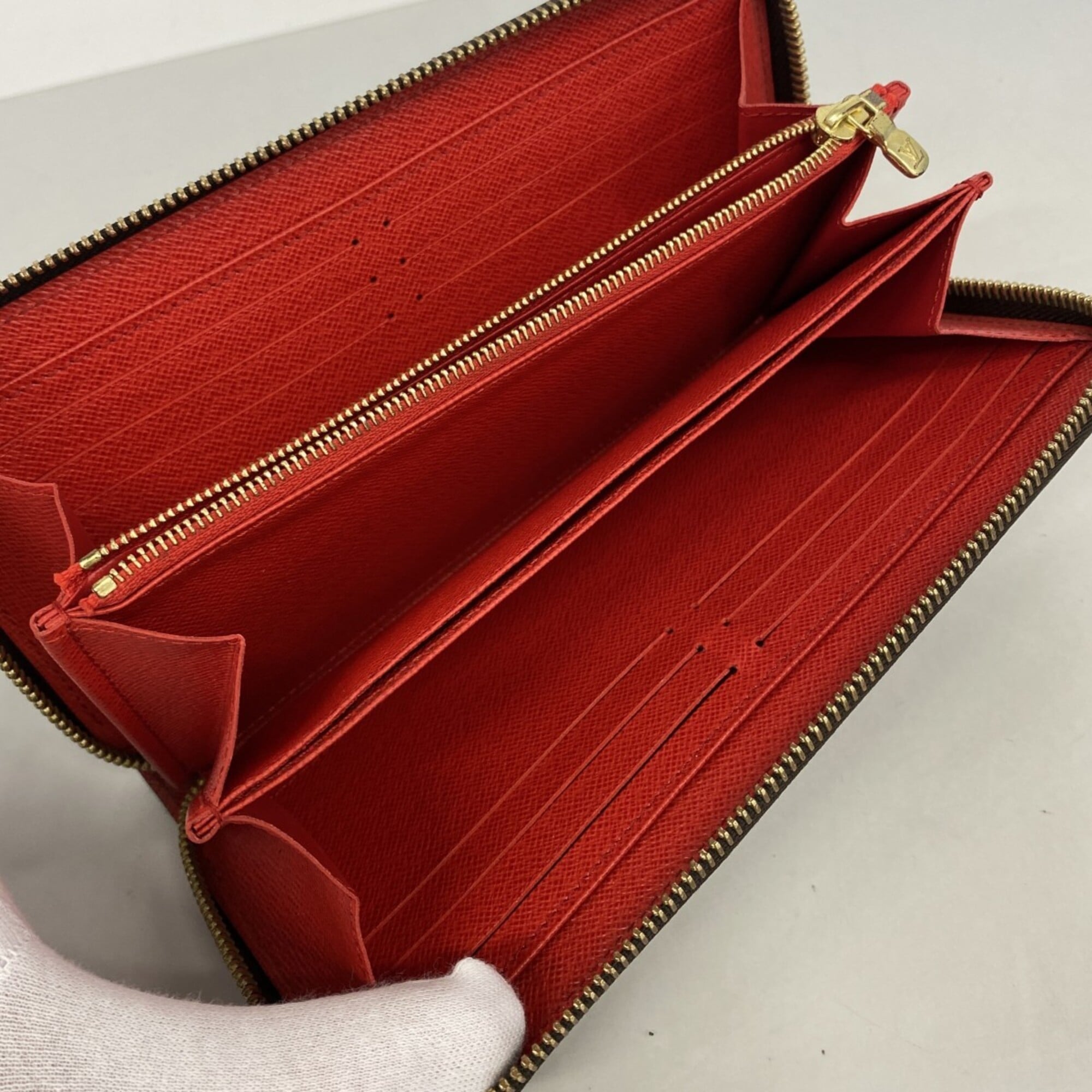 Louis Vuitton Brown Coquelicots Long Wallet (Bi-Fold) (Pre-Owned)