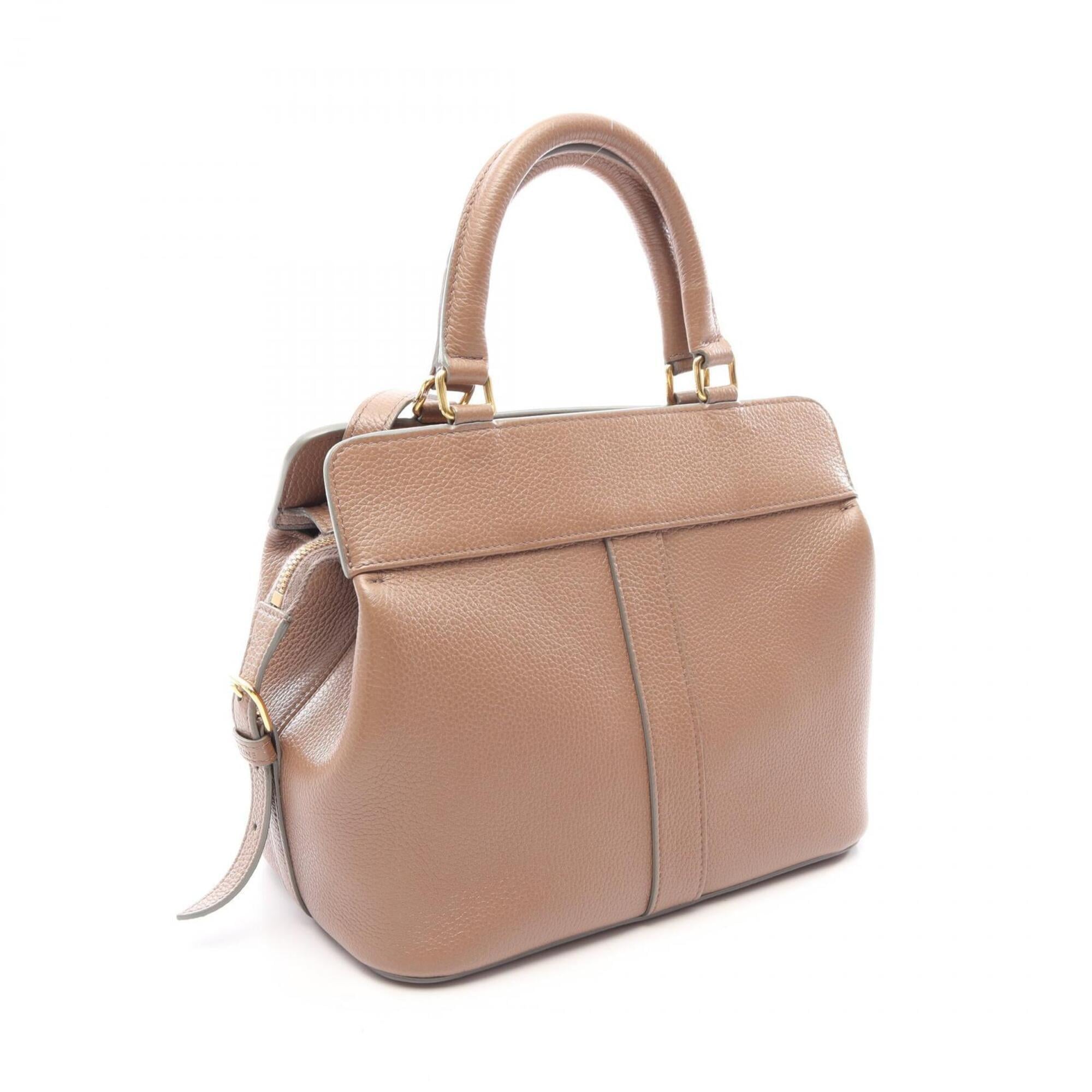 Celine Brown Leather Handbag (Pre-Owned)
