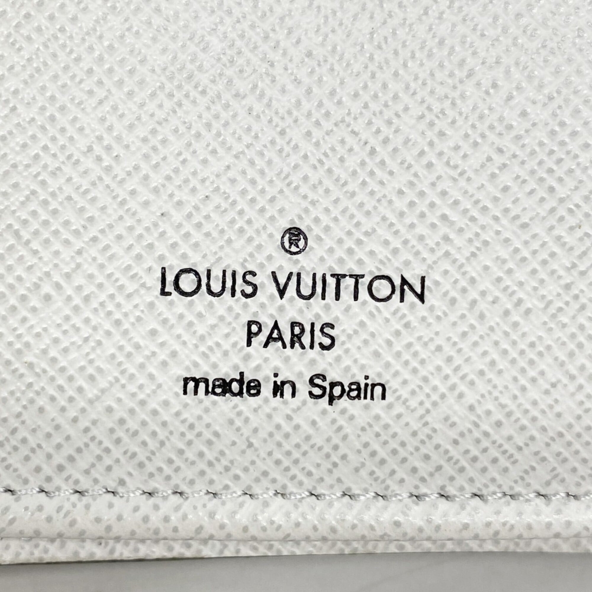 Louis Vuitton Navy Long Wallet (Bi-Fold) (Pre-Owned)
