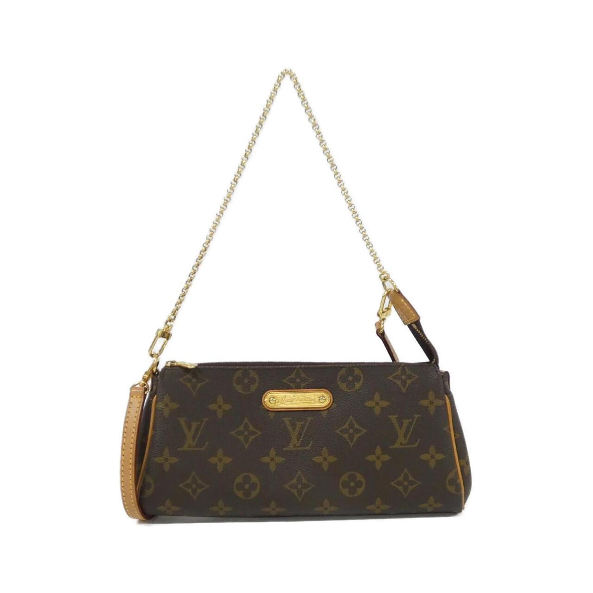 Louis Vuitton Marron Coated Canvas Shoulder Bag (Pre-Owned)