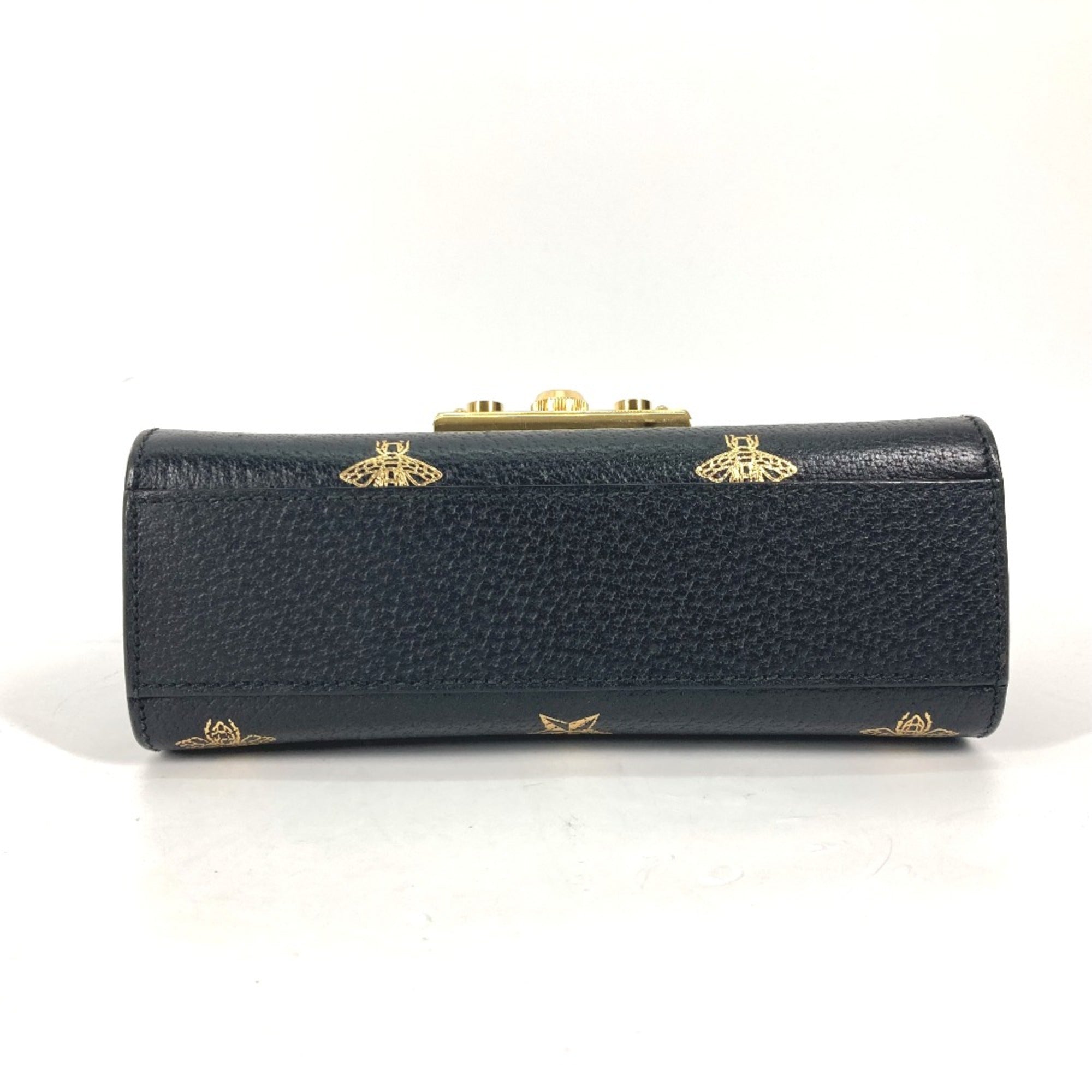 Gucci Black Leather Shoulder Bag (Pre-Owned)