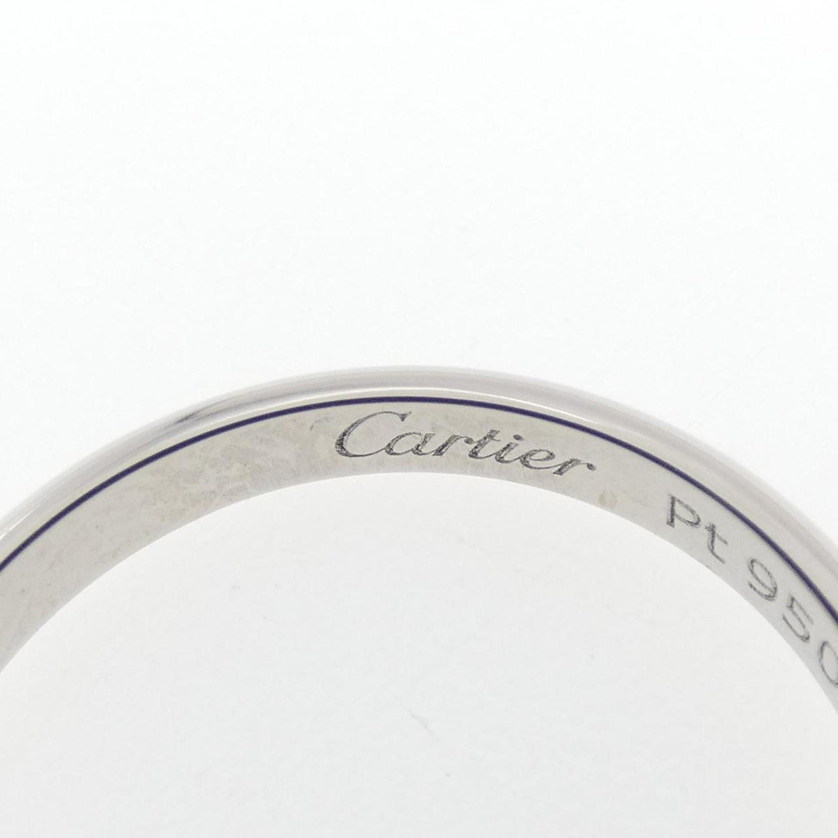 Cartier Platinum Platinum 950 Wedding Ring (Pre-Owned)