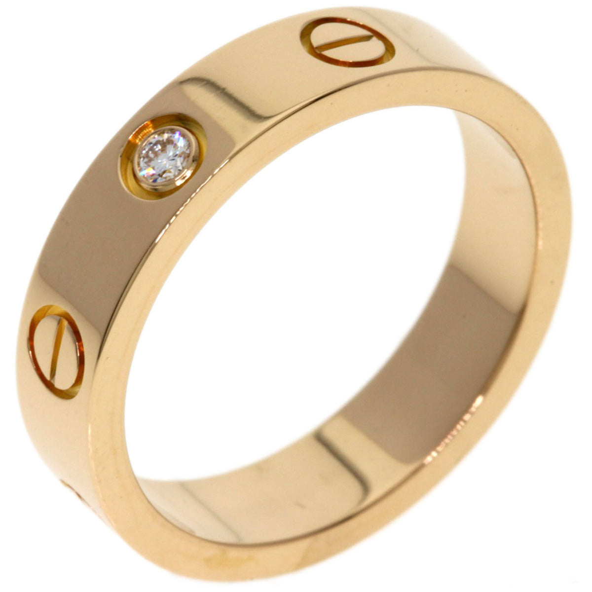 Cartier Pink Gold (18K) Band Ring (Pre-Owned)