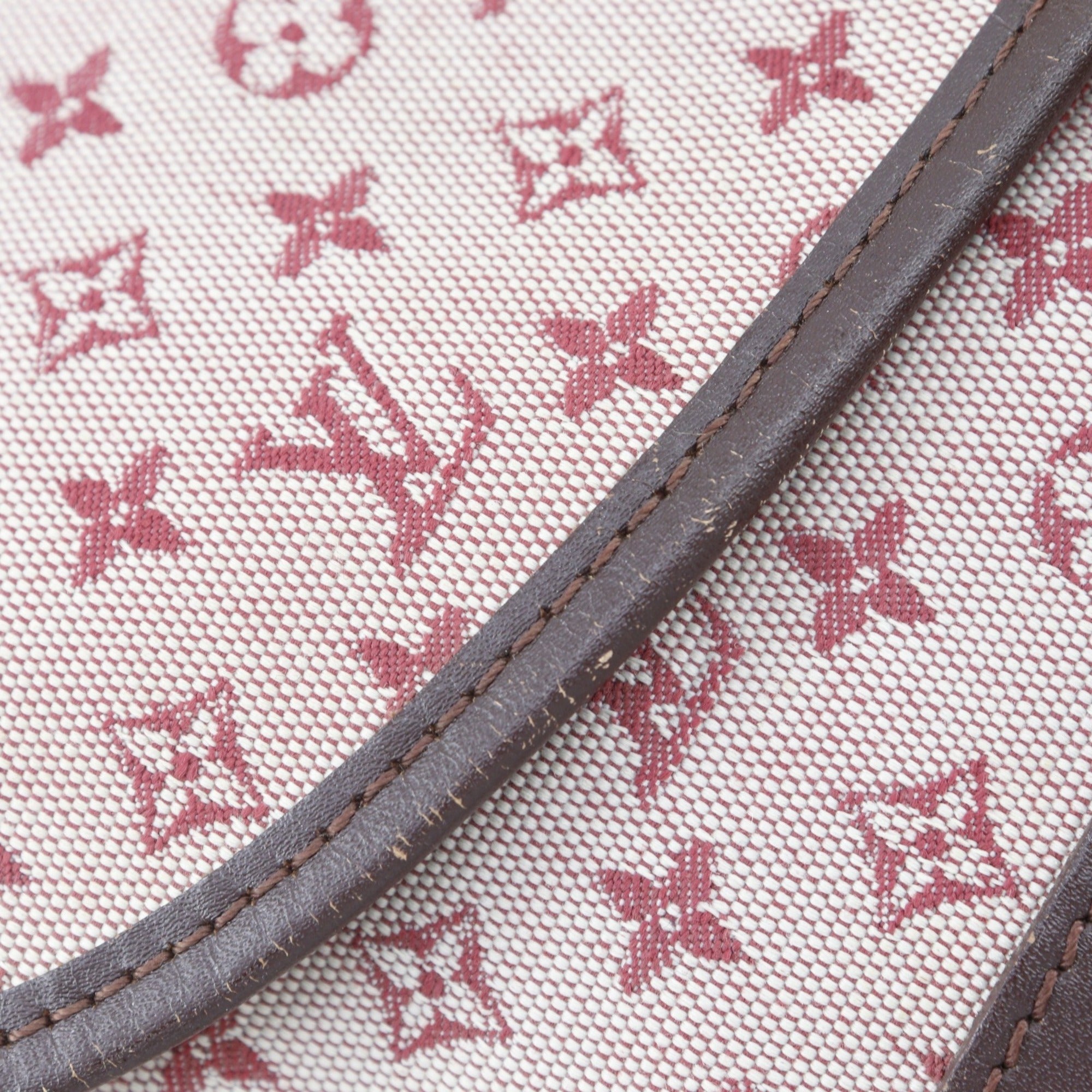 Louis Vuitton Cherry Red Color Monogram Mini Canvas Shoulder Bag (Pre-Owned)