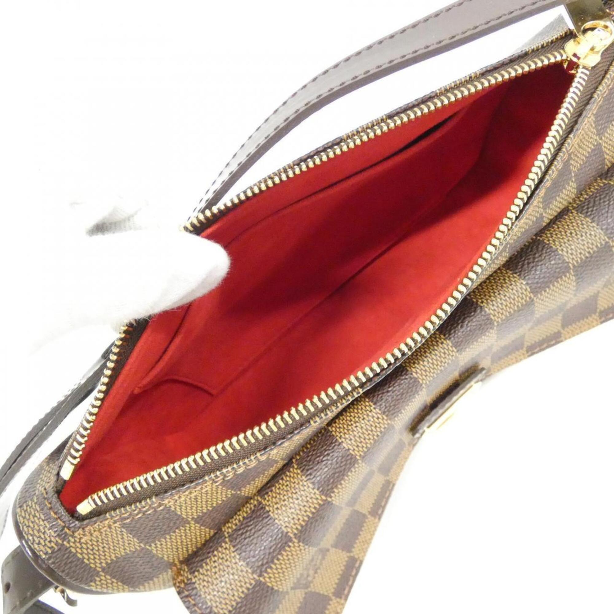 Louis Vuitton Ebene Coated Canvas Shoulder Bag (Pre-Owned)
