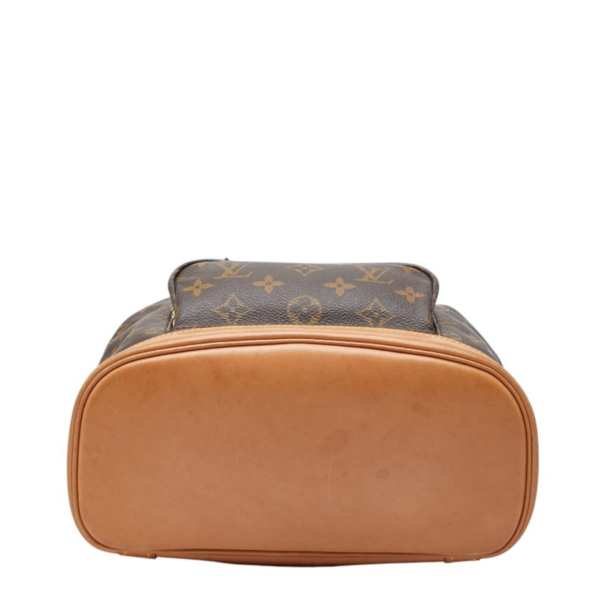 Louis Vuitton Monogram Brown Pvc Leather Backpack (Pre-Owned)
