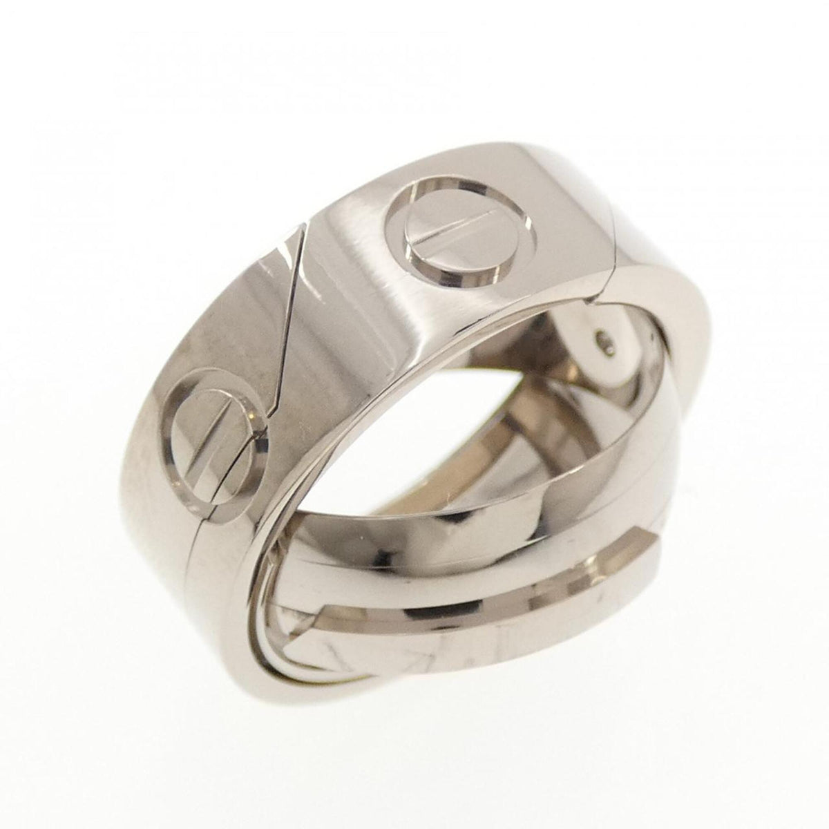 Cartier White Gold (18K) Band Ring (Pre-Owned)