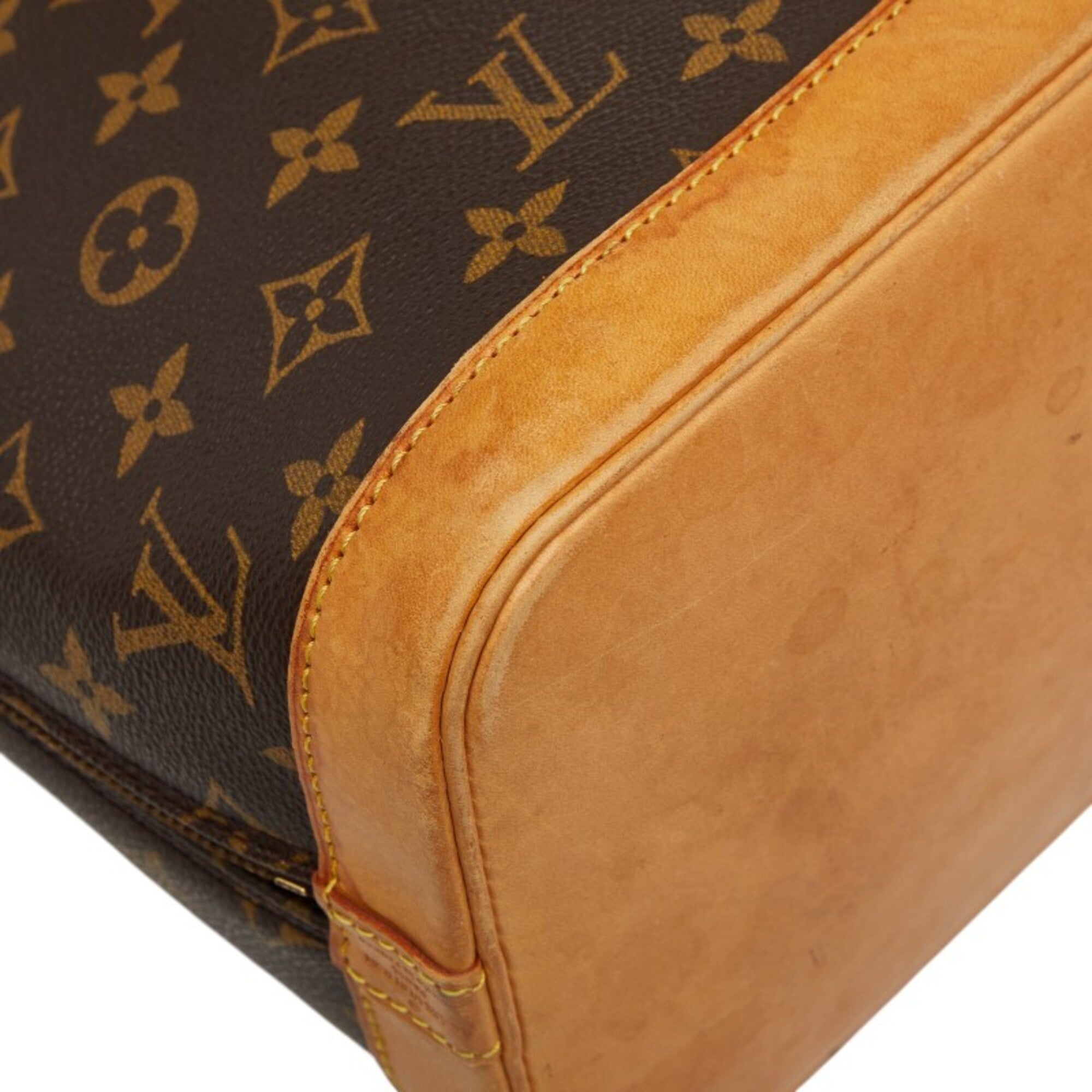 Louis Vuitton Brown Pvc Leather Handbag Shoulder Bag (Pre-Owned)