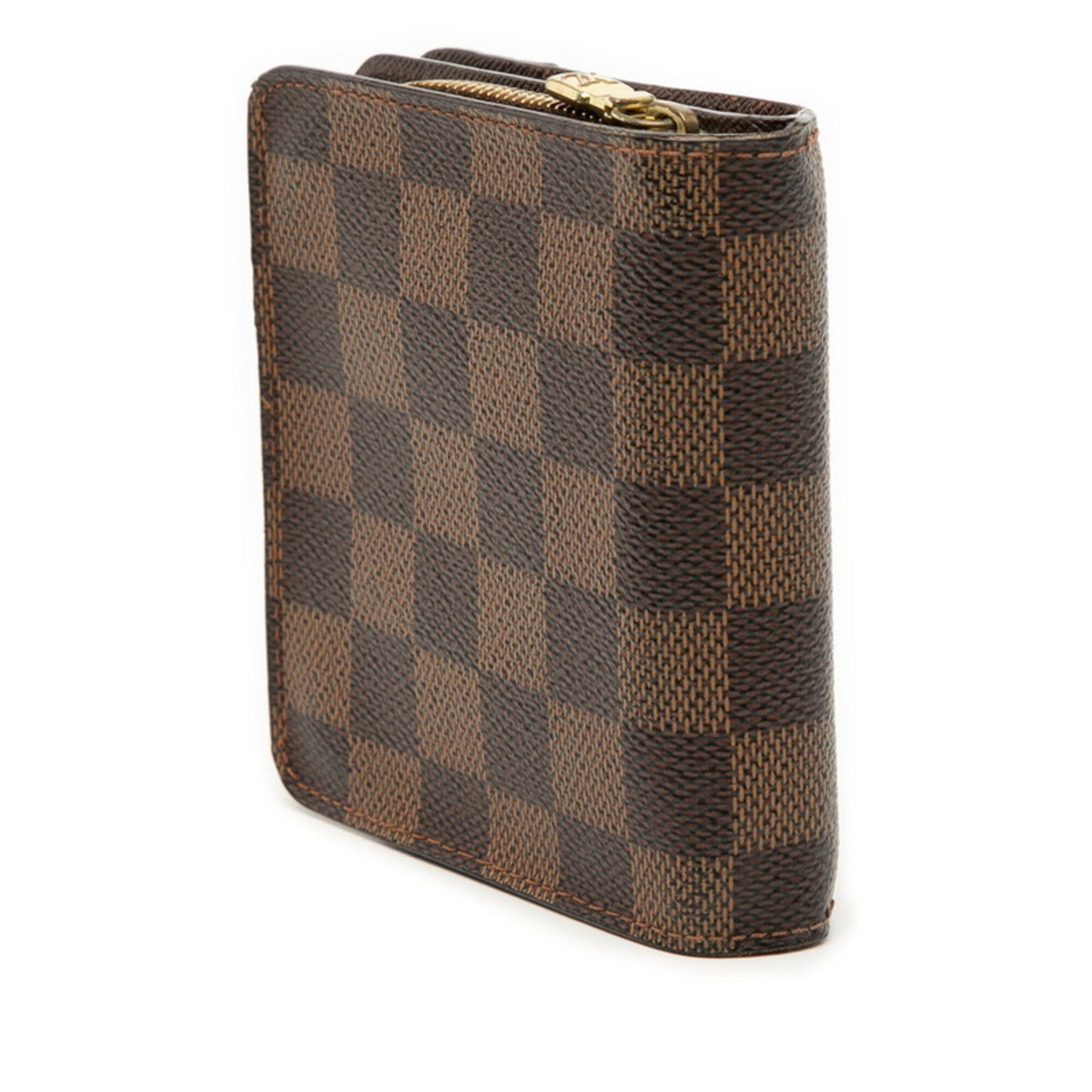 Louis Vuitton Brown Ebene Pvc Leather Wallet (Bi-Fold) (Pre-Owned)