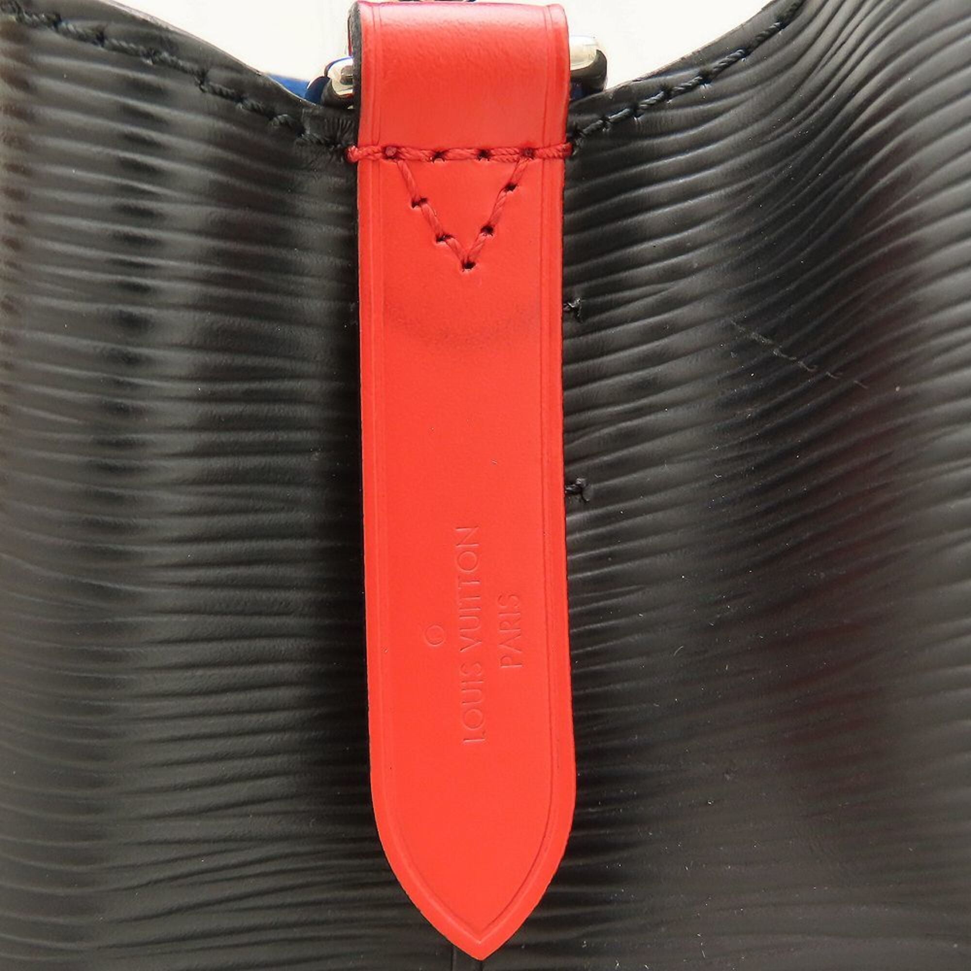 Louis Vuitton Noir Saffron Epi Leather Shoulder Bag (Pre-Owned)