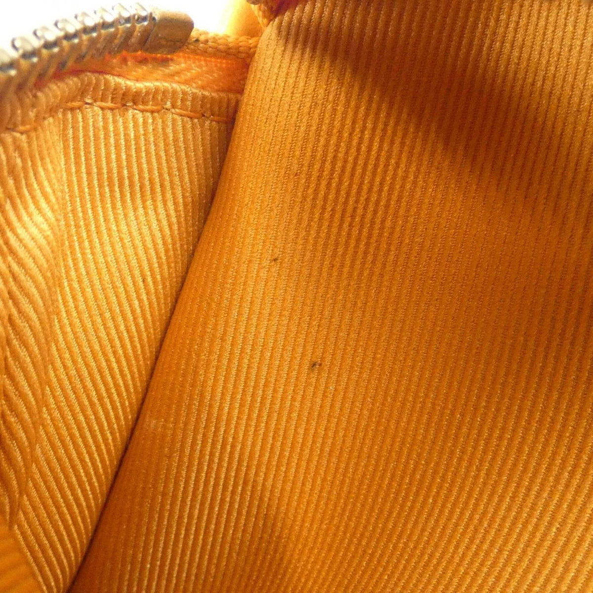 Louis Vuitton Orange Denim Canvas Shoulder Bag (Pre-Owned)