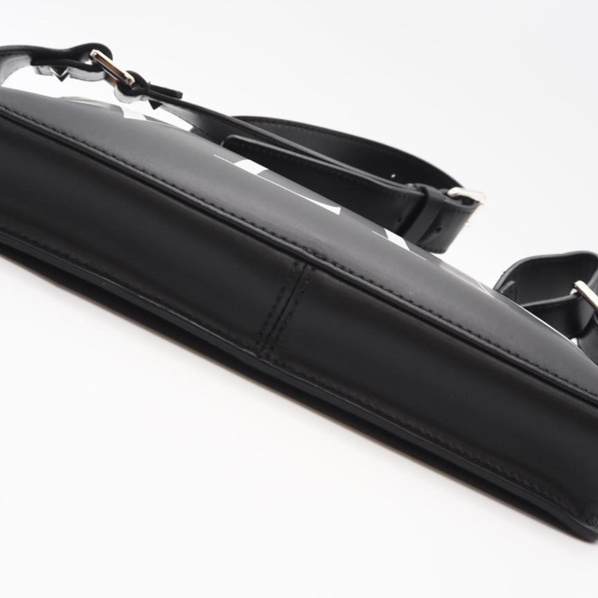 Valentino Black Leather Sling Bag (Pre-Owned)