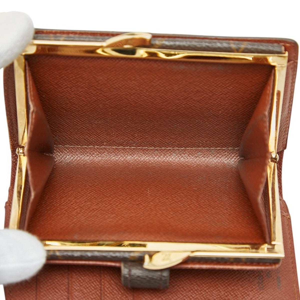 Louis Vuitton Brown Pvc Leather Wallet (Bi-Fold) (Pre-Owned)