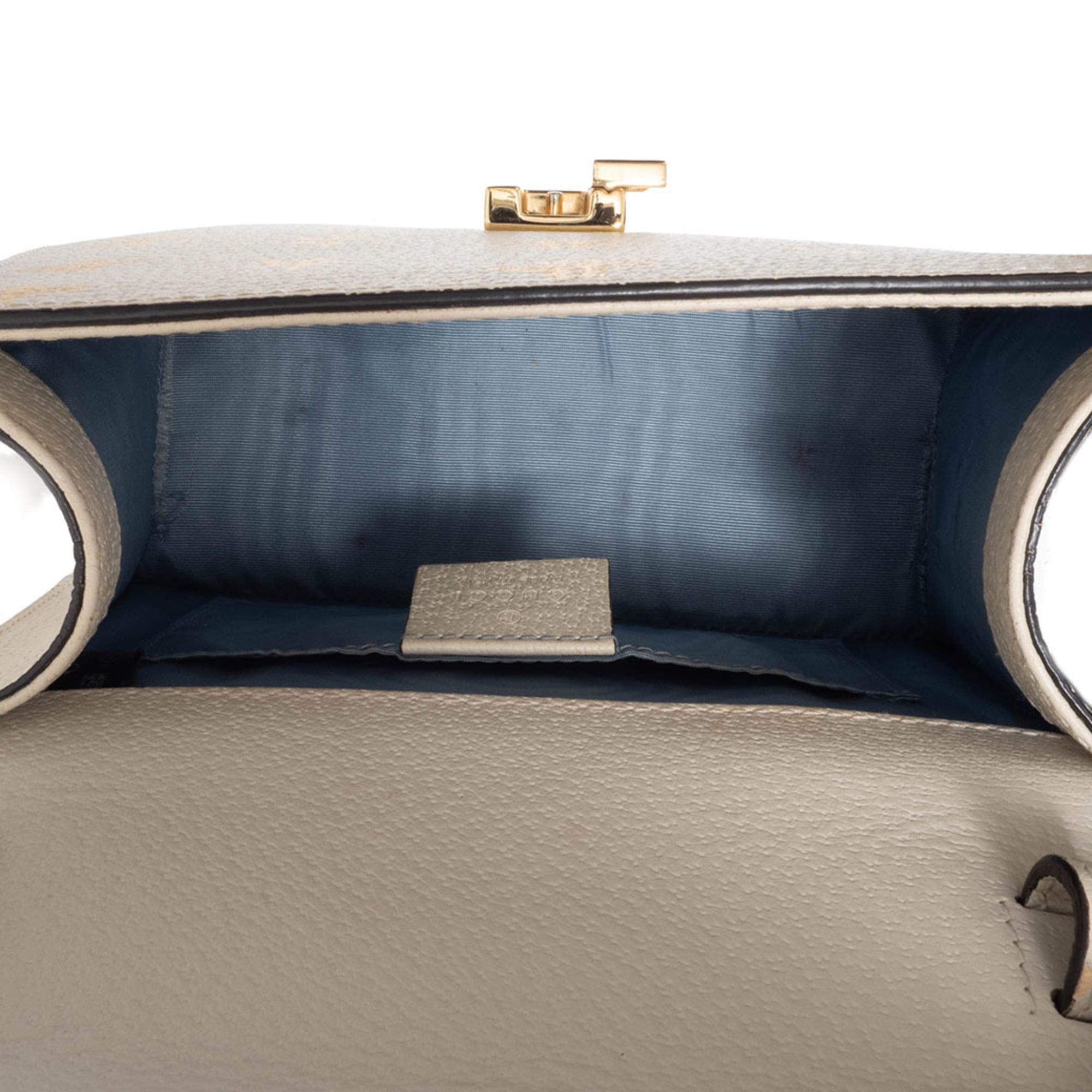 Gucci White Leather Handbag (Pre-Owned)