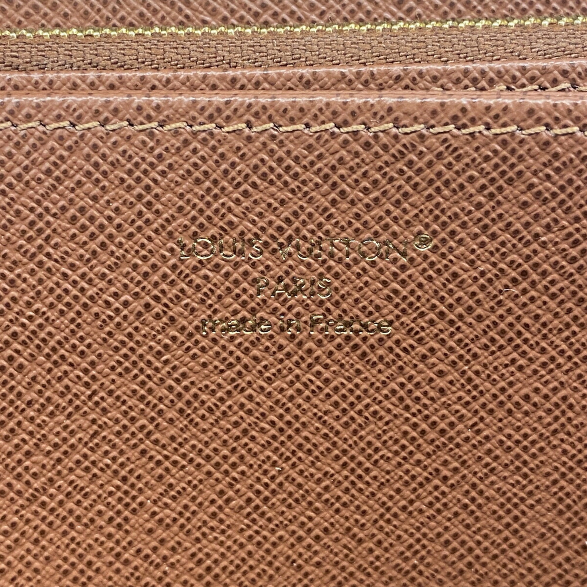 Louis Vuitton Brown Long Wallet (Bi-Fold) (Pre-Owned)