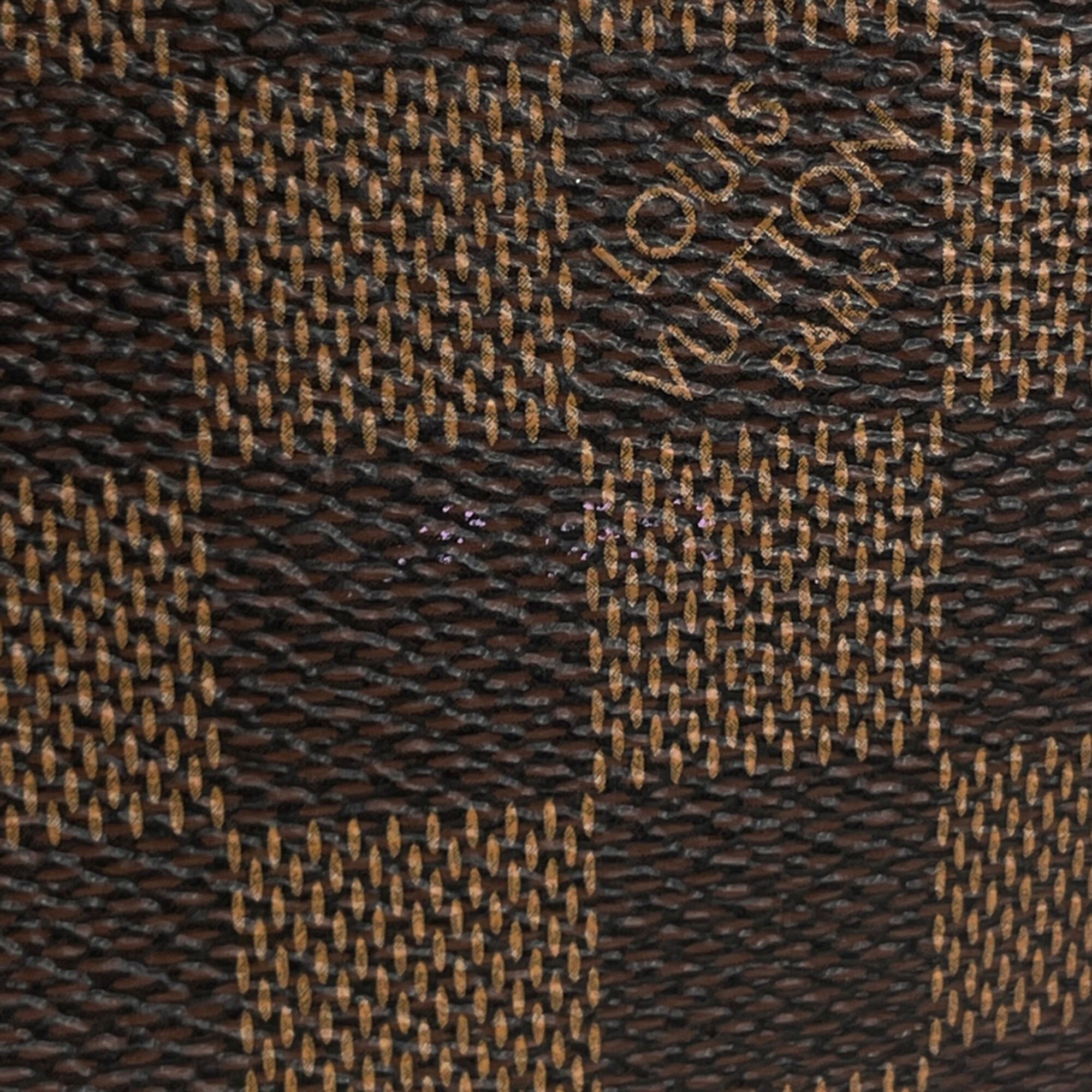 Louis Vuitton Brown Damier Canvas Pochette Pouch (Pre-Owned)