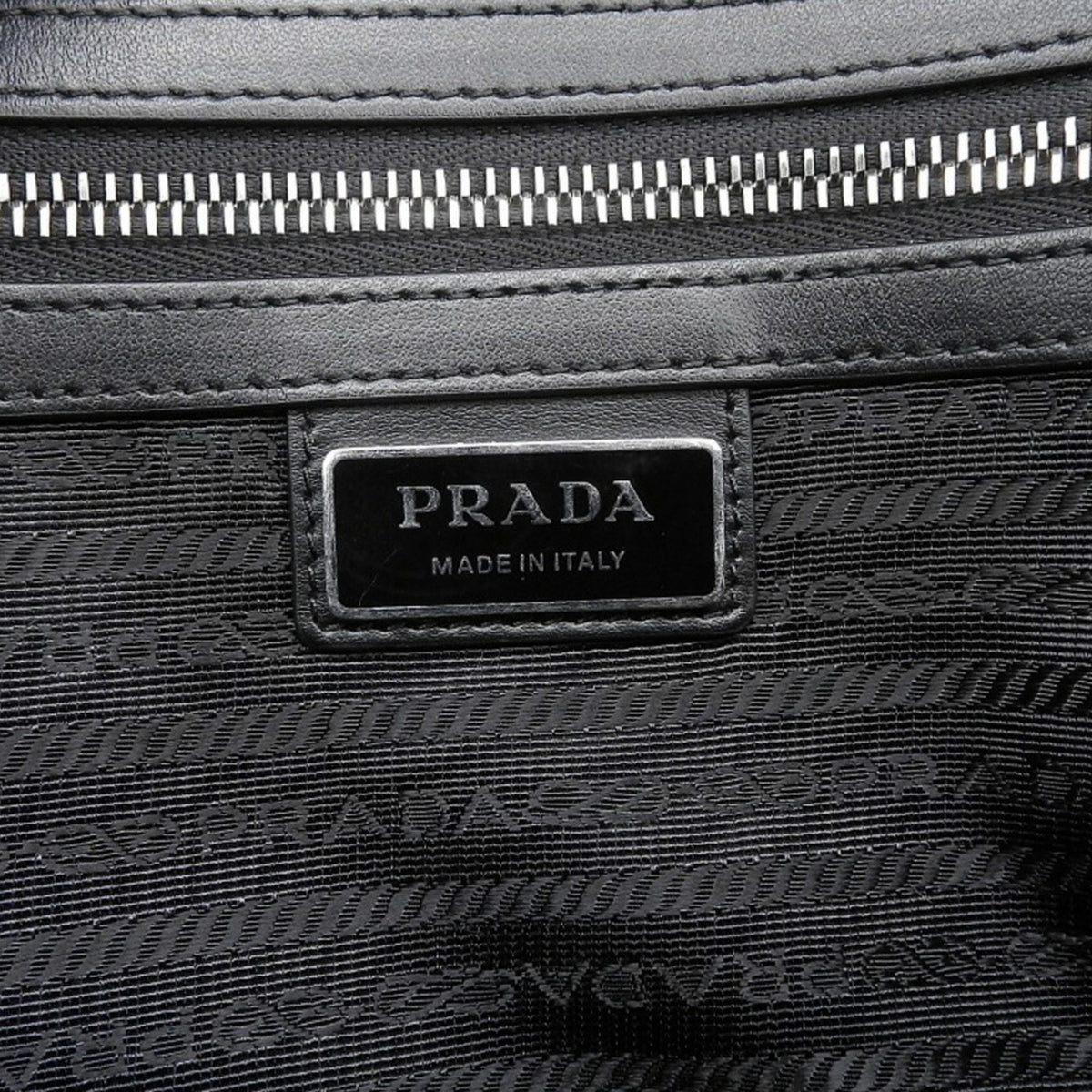 Prada Black Vitello Daino Sling Bag (Pre-Owned)