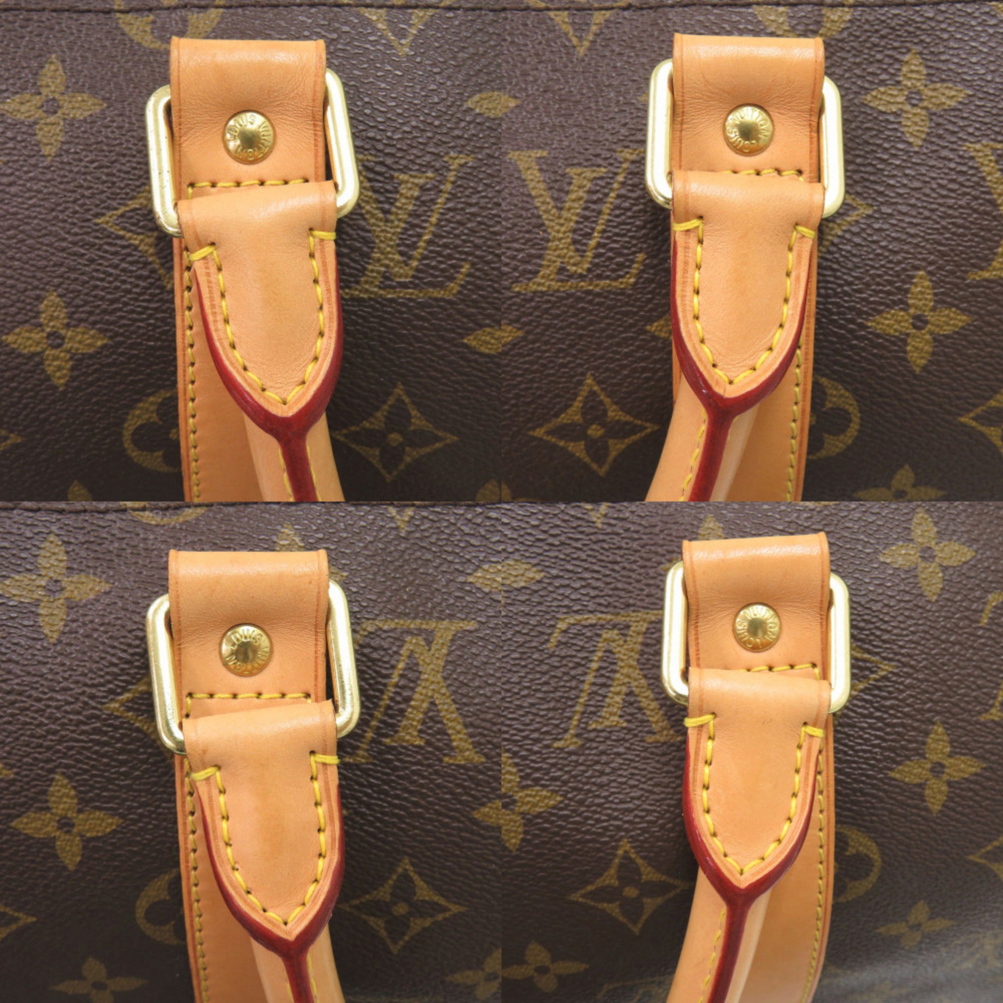 Louis Vuitton Brown Monogram Monogram Boston Bag (Pre-Owned)