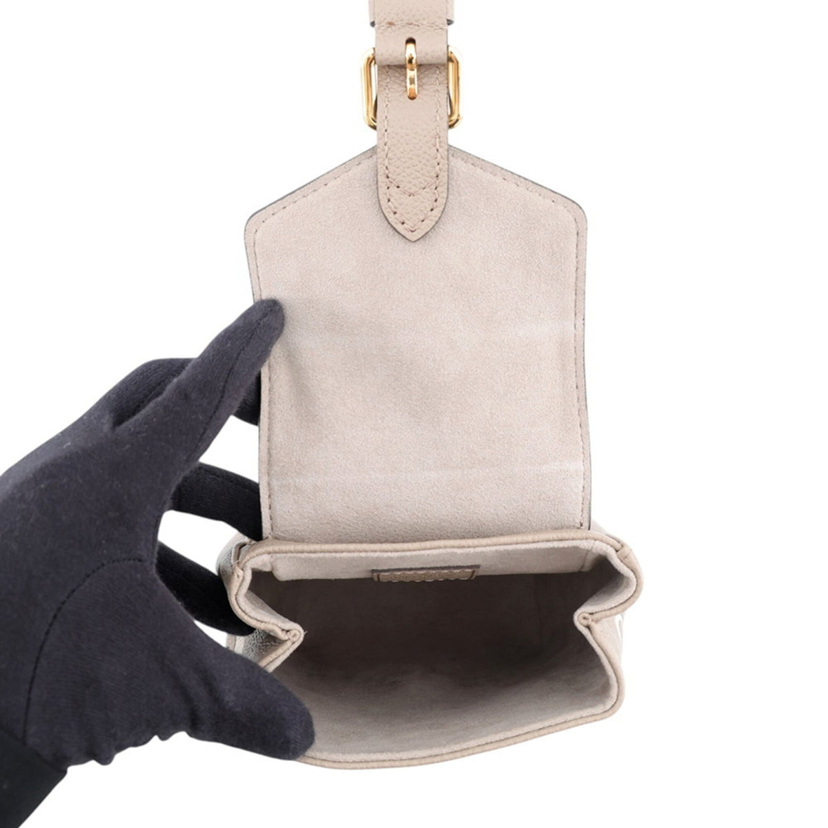 Louis Vuitton Monogram Empreinte Beige Monogram Empreinte Handbag (Pre-Owned)
