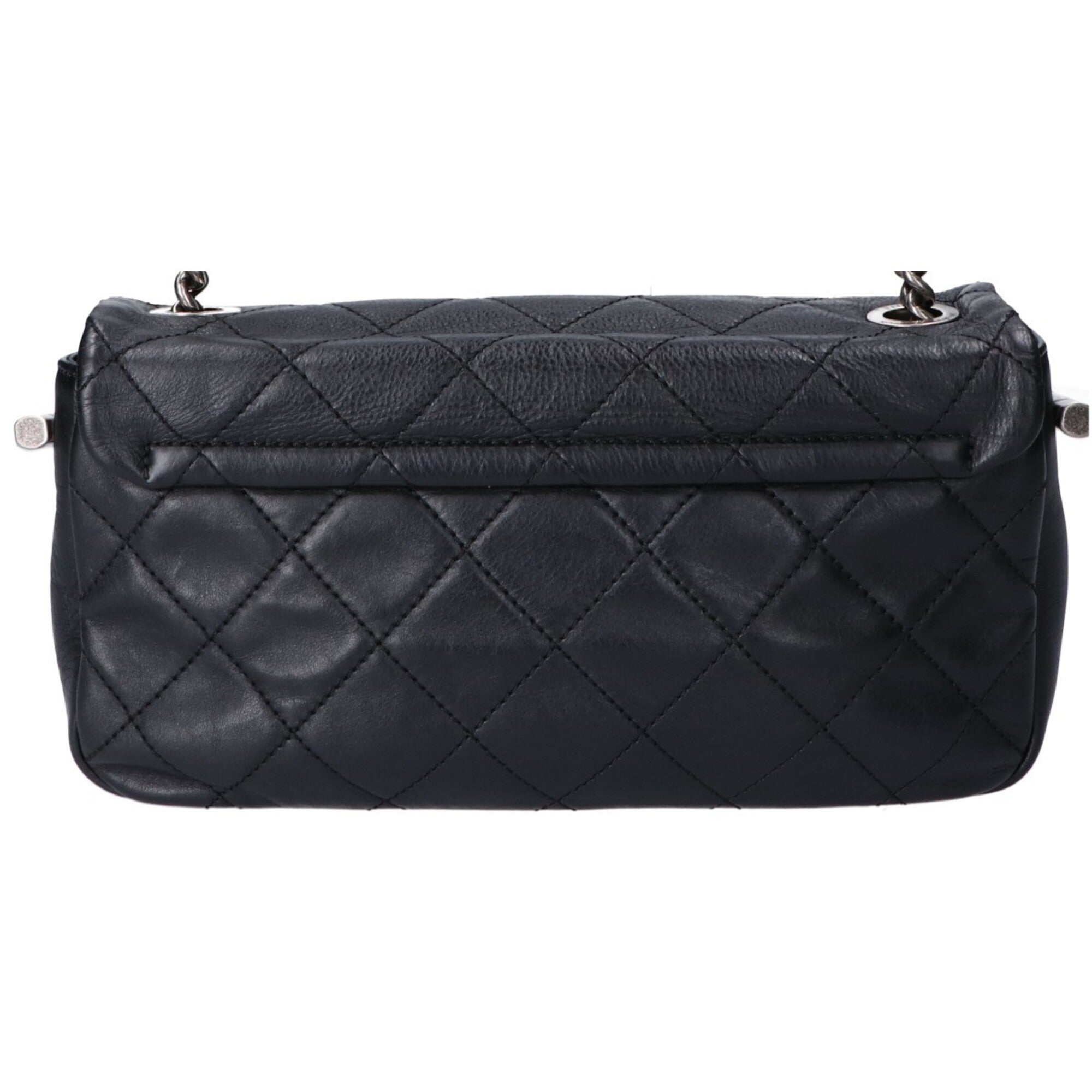 Chanel Brown Leather Shoulder Bag (Pre-Owned)