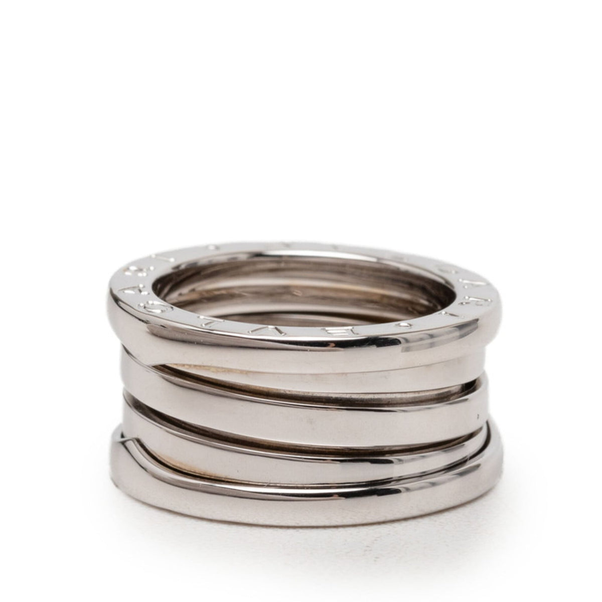 Bvlgari White Gold (18K) Band Ring (Pre-Owned)