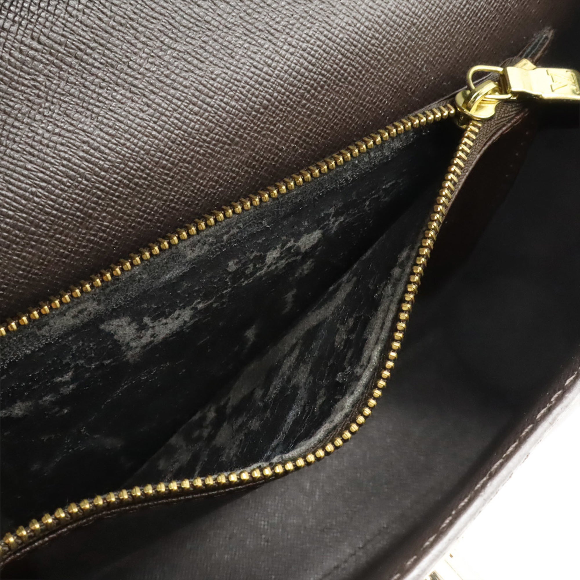 Louis Vuitton Brown Pvc Coated Canvas Damier Canvas Handbag (Pre-Owned)