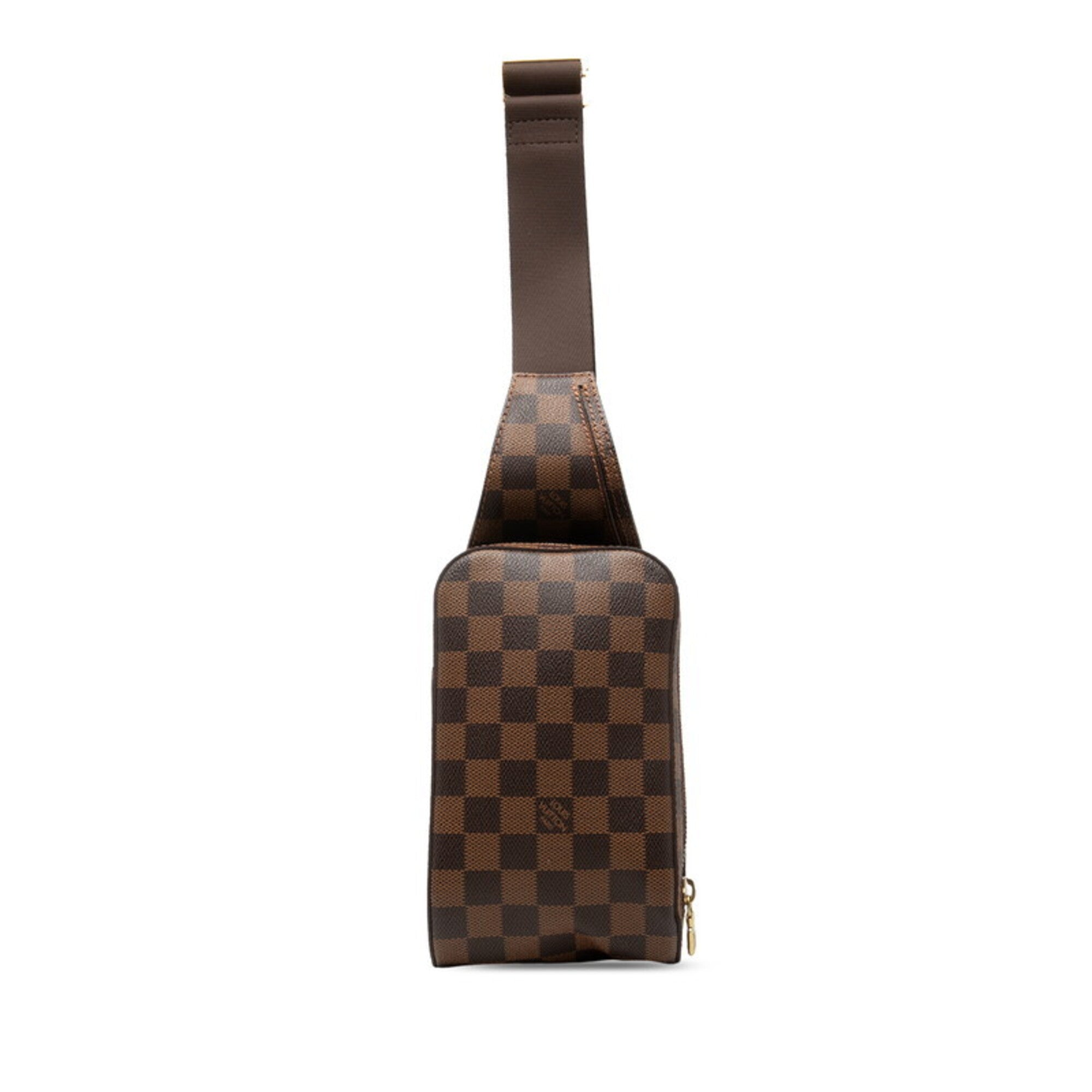 Louis Vuitton Damier Brown Pvc Shoulder Bag Sling Bag (Pre-Owned)