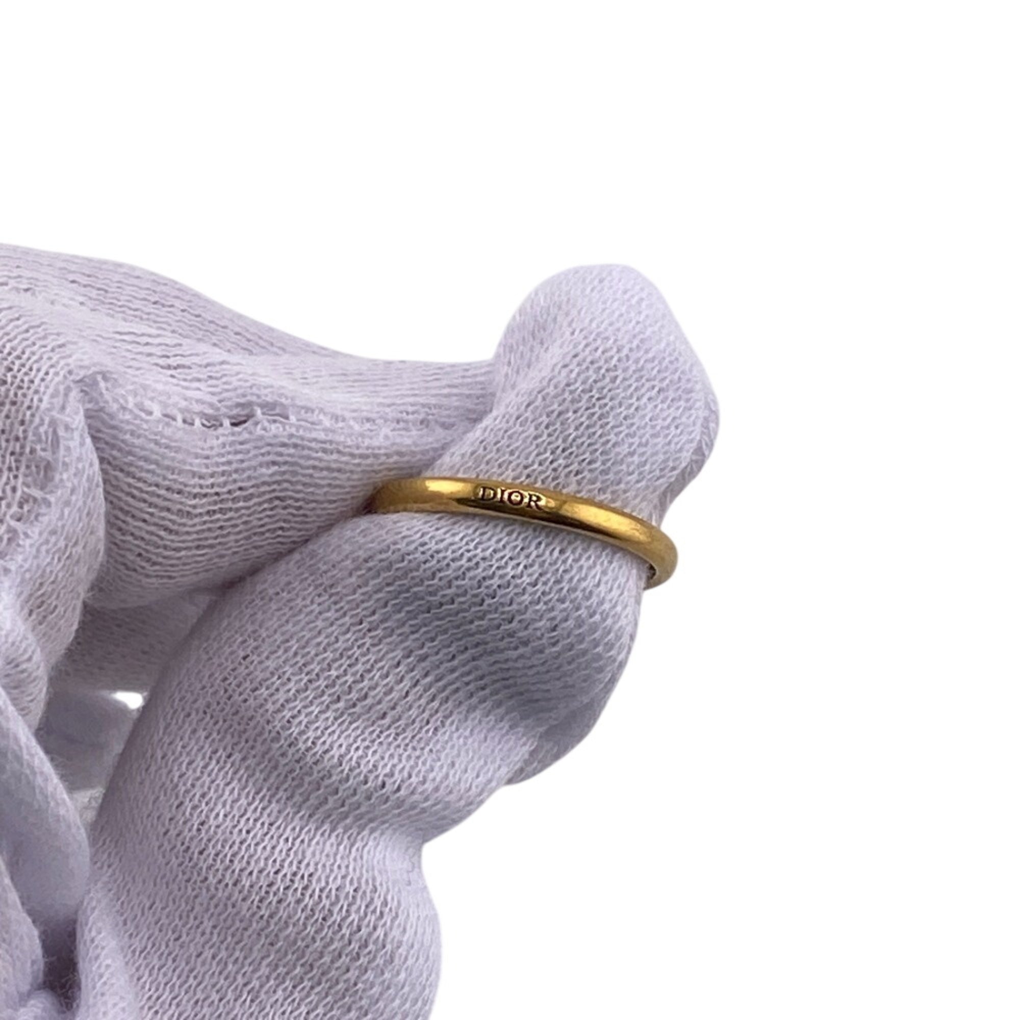 Christian Dior Gold Band Ring (Pre-Owned)