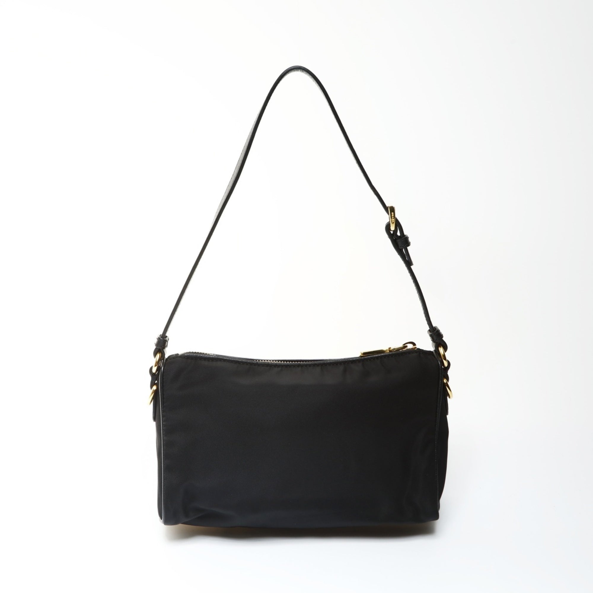 Prada Black Nylon Shoulder Bag (Pre-Owned)