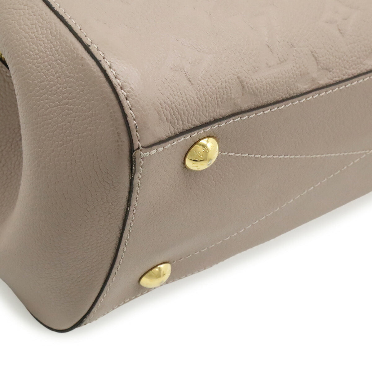 Louis Vuitton Brown Leather Handbag Shoulder Bag (Pre-Owned)