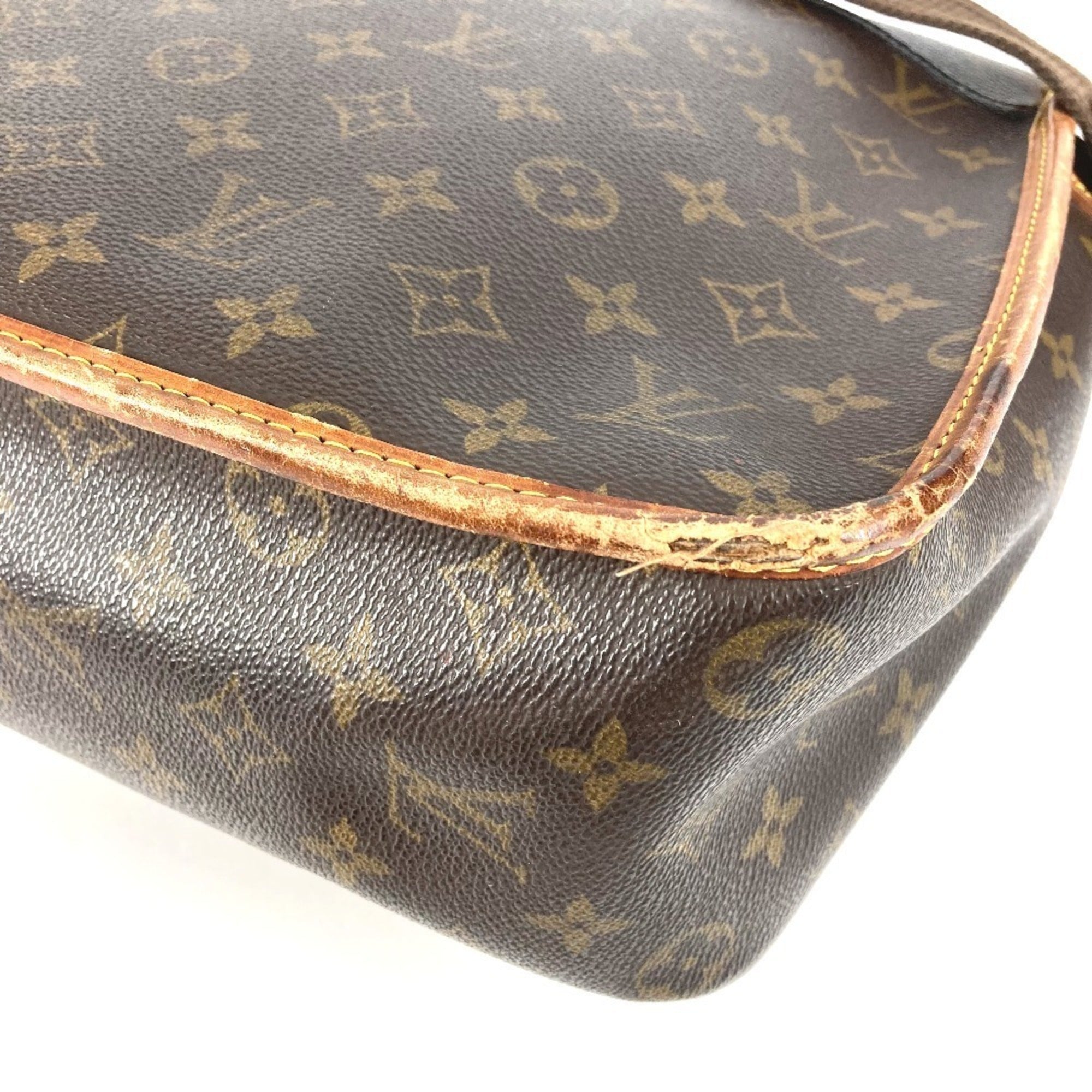 Louis Vuitton Brown Galle Monogram Monogram Messenger Bag Shoulder Bag (Pre-Owned)