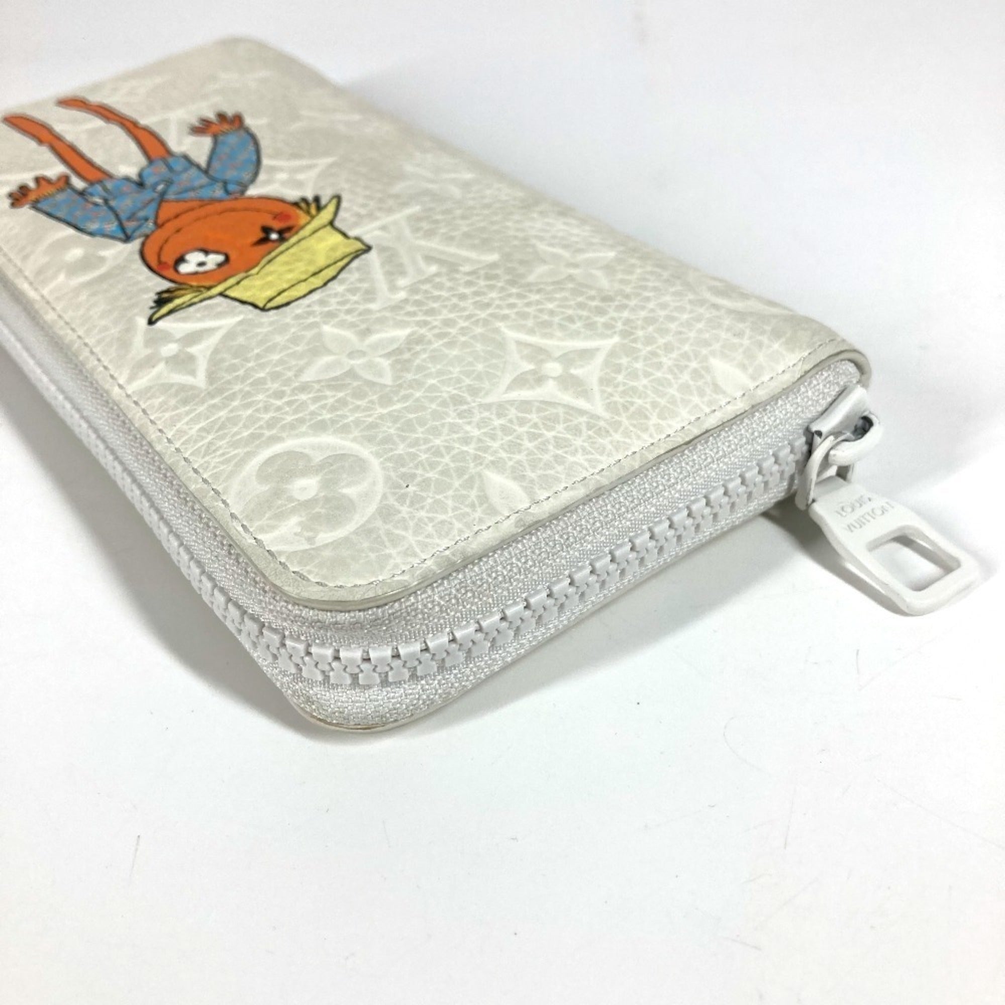 Louis Vuitton Monogram Multi-Color White Monogram Long Wallet (Bi-Fold) (Pre-Owned)