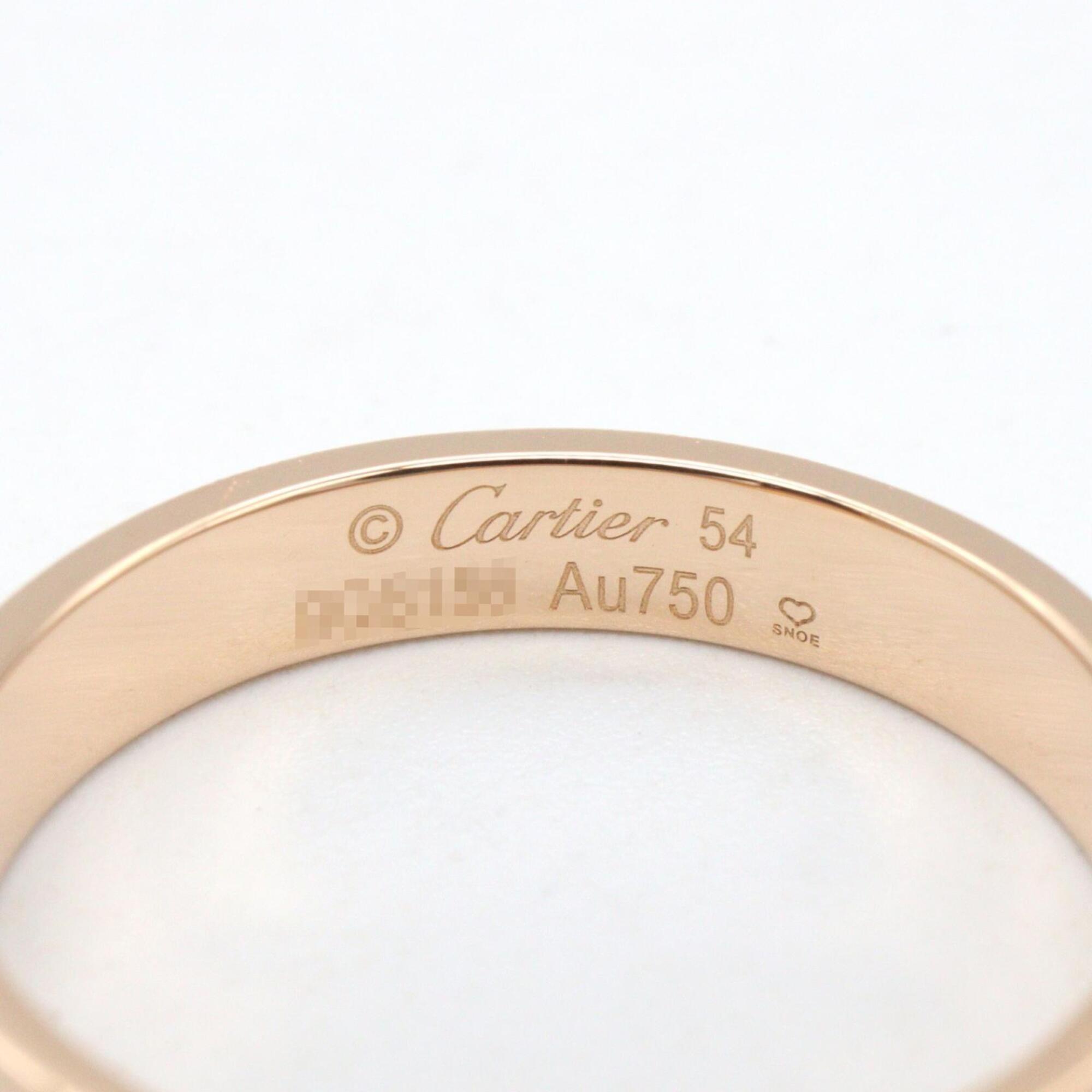 Cartier Gold Pink Gold (18K) Band Ring (Pre-Owned)