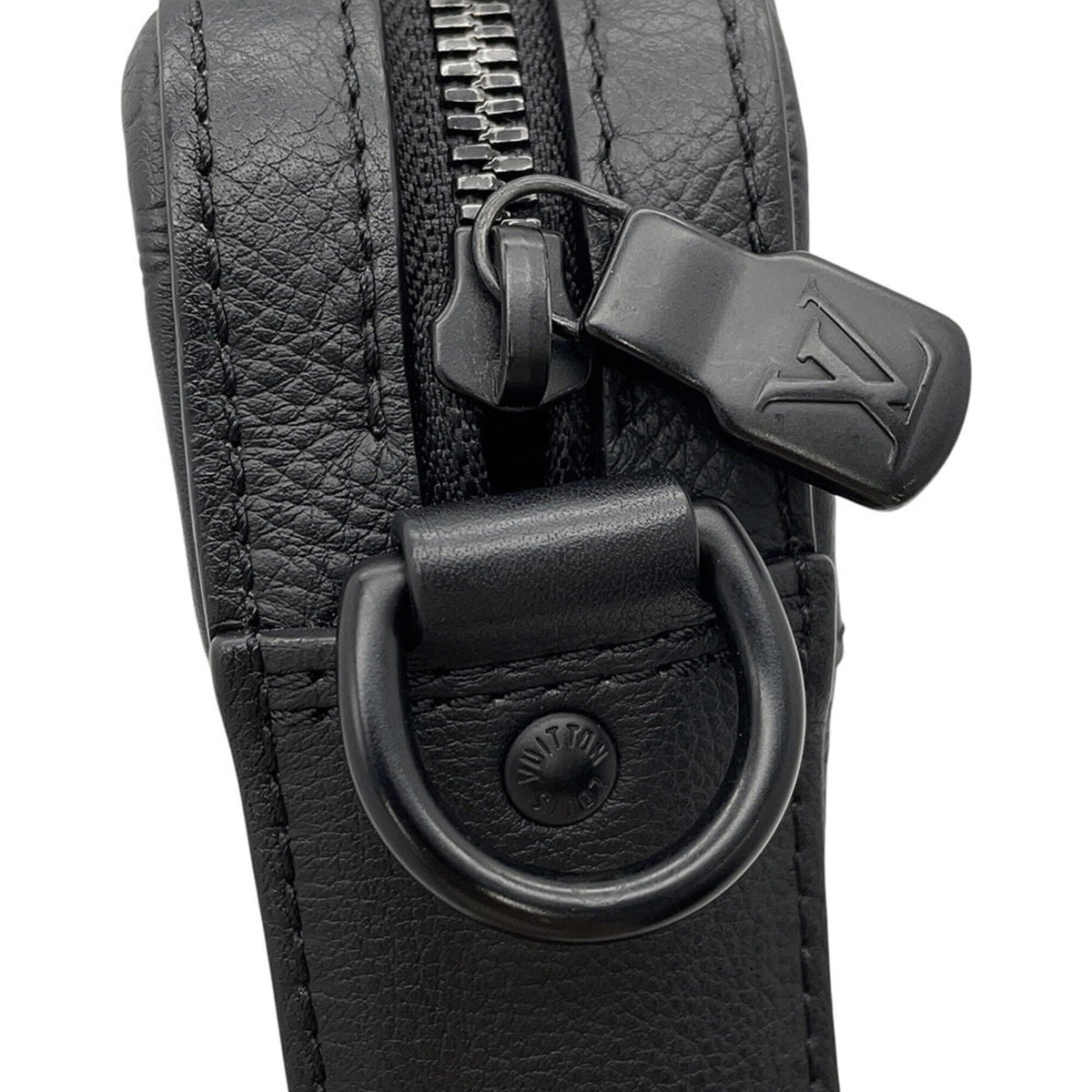 Louis Vuitton Monogram Shadow Black Noir Monogram Shadow Handbag Shoulder Bag (Pre-Owned)