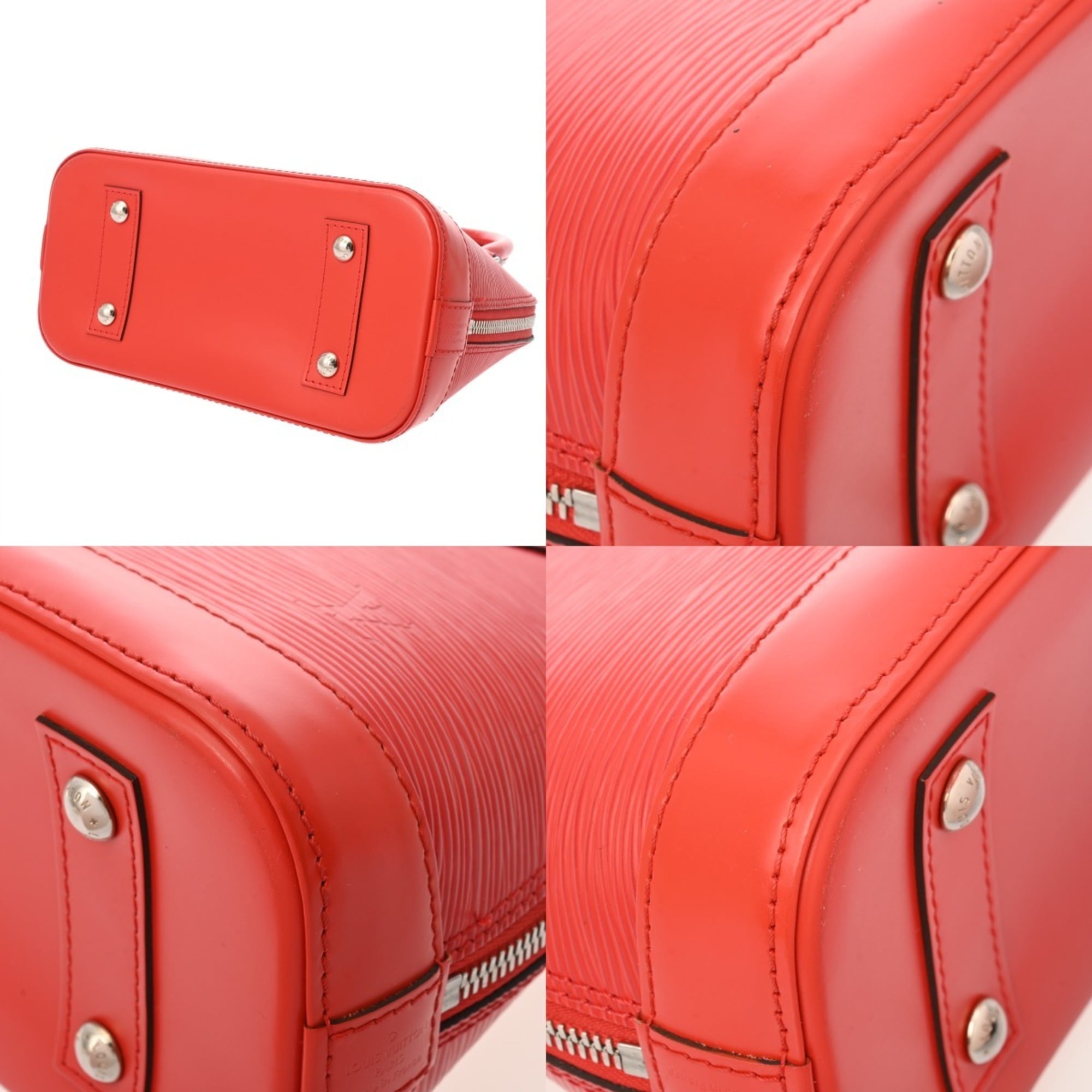 Louis Vuitton Coquelicots Leather Handbag (Pre-Owned)