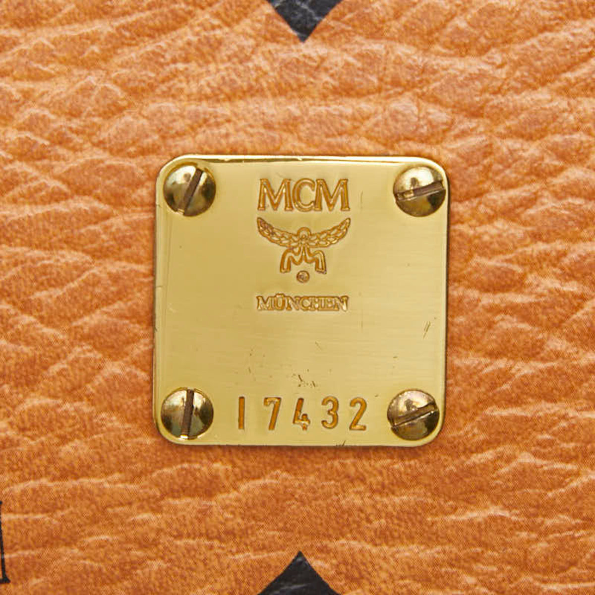 Mcm Brown Pvc Leather Shoulder Bag (Pre-Owned)