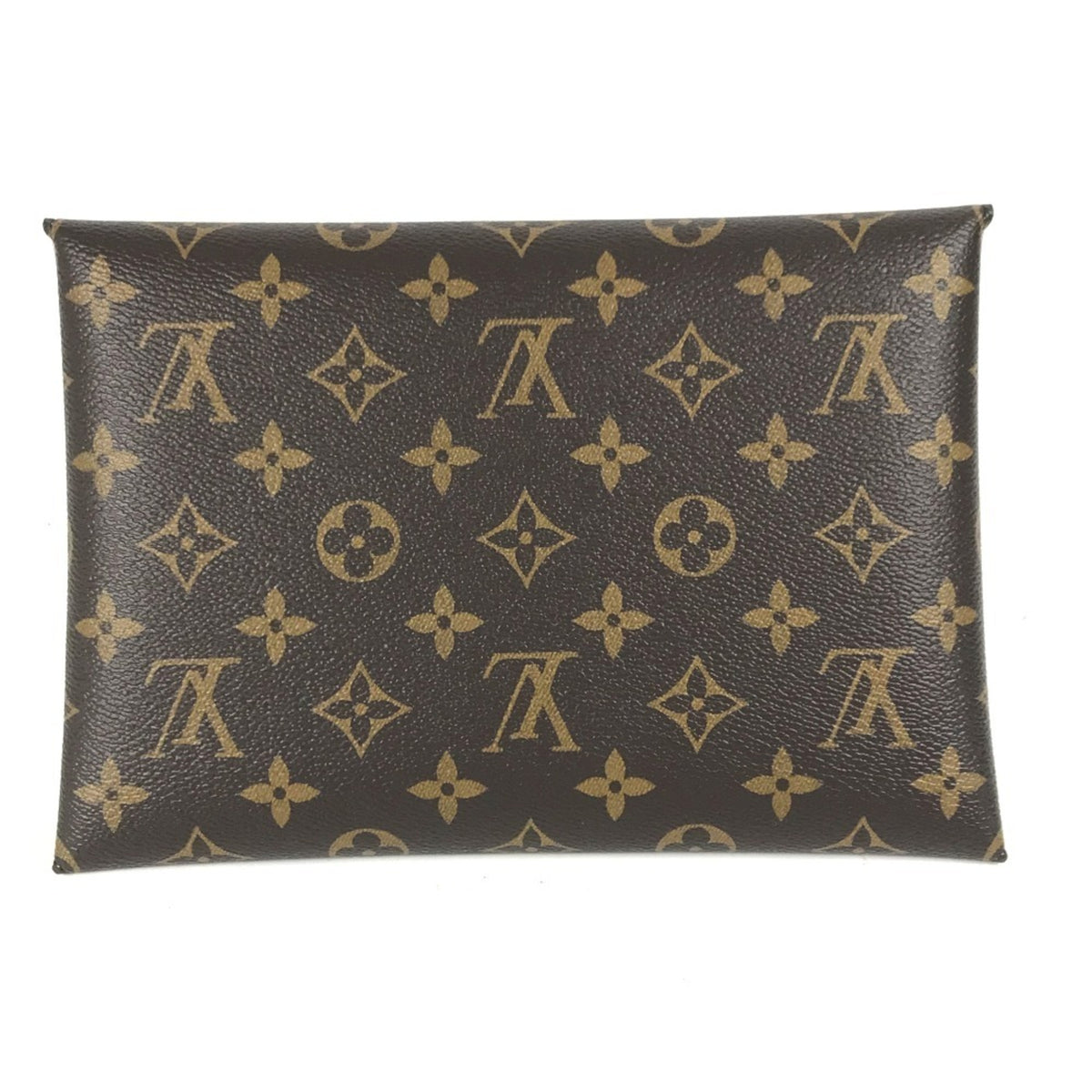 Louis Vuitton Brown Monogram Monogram Clutch Bag Pochette Pouch (Pre-Owned)