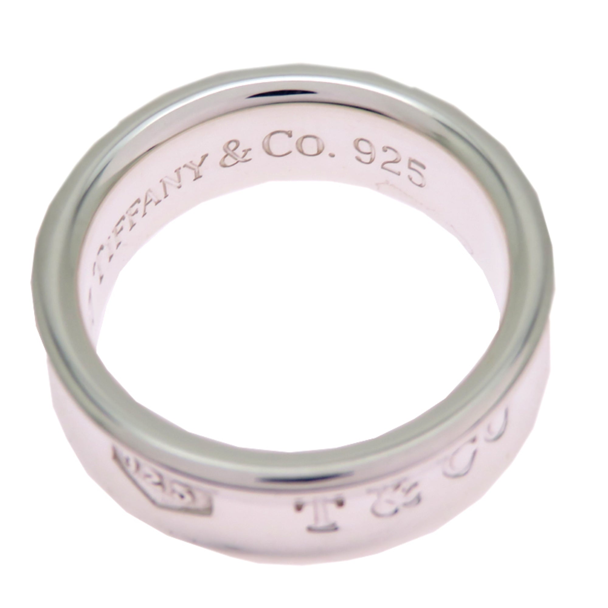 Tiffany Silver 925 Band Ring (Pre-Owned)