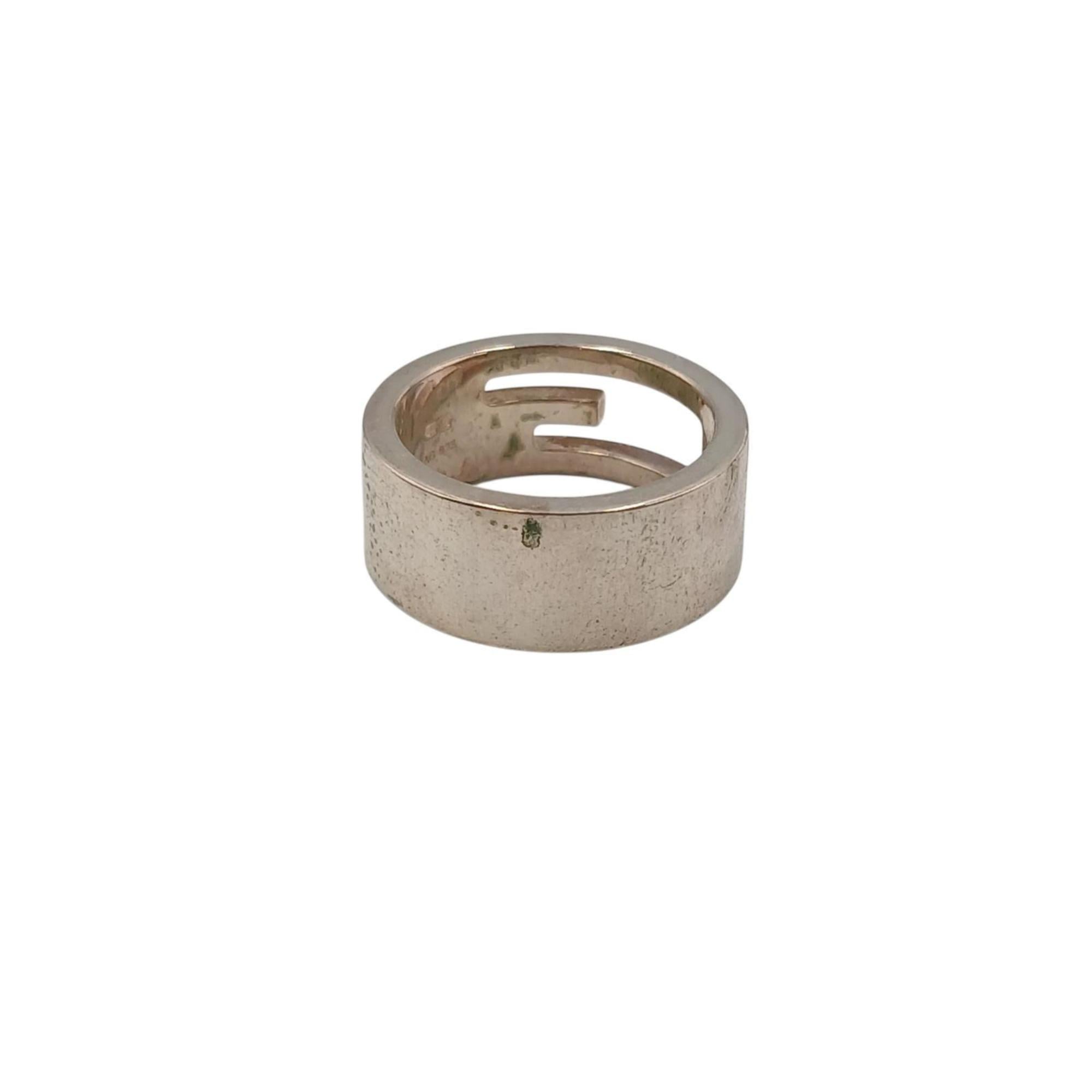 Gucci Silver Silver 925 Band Ring (Pre-Owned)
