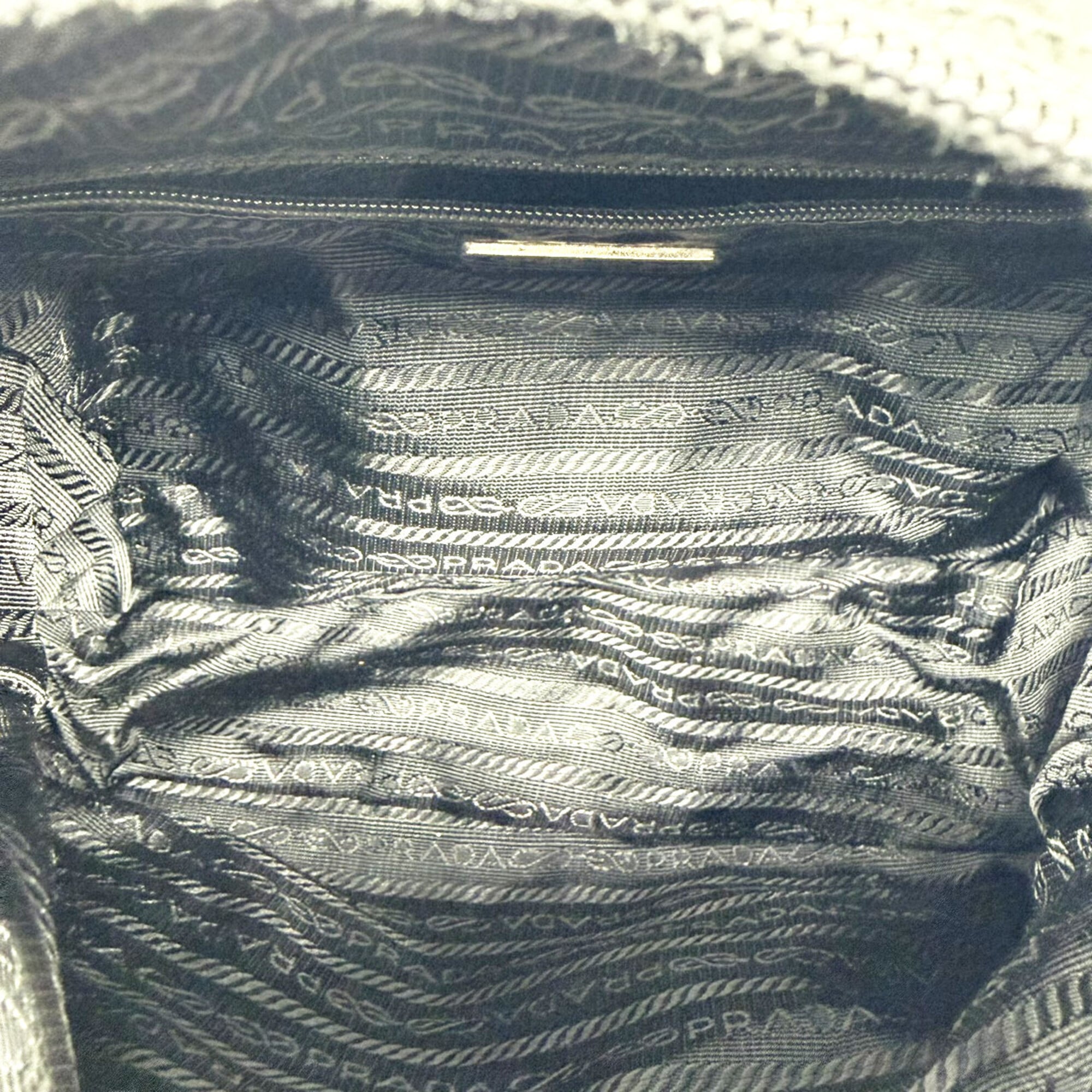 Prada Black Nylon Shoulder Bag (Pre-Owned)