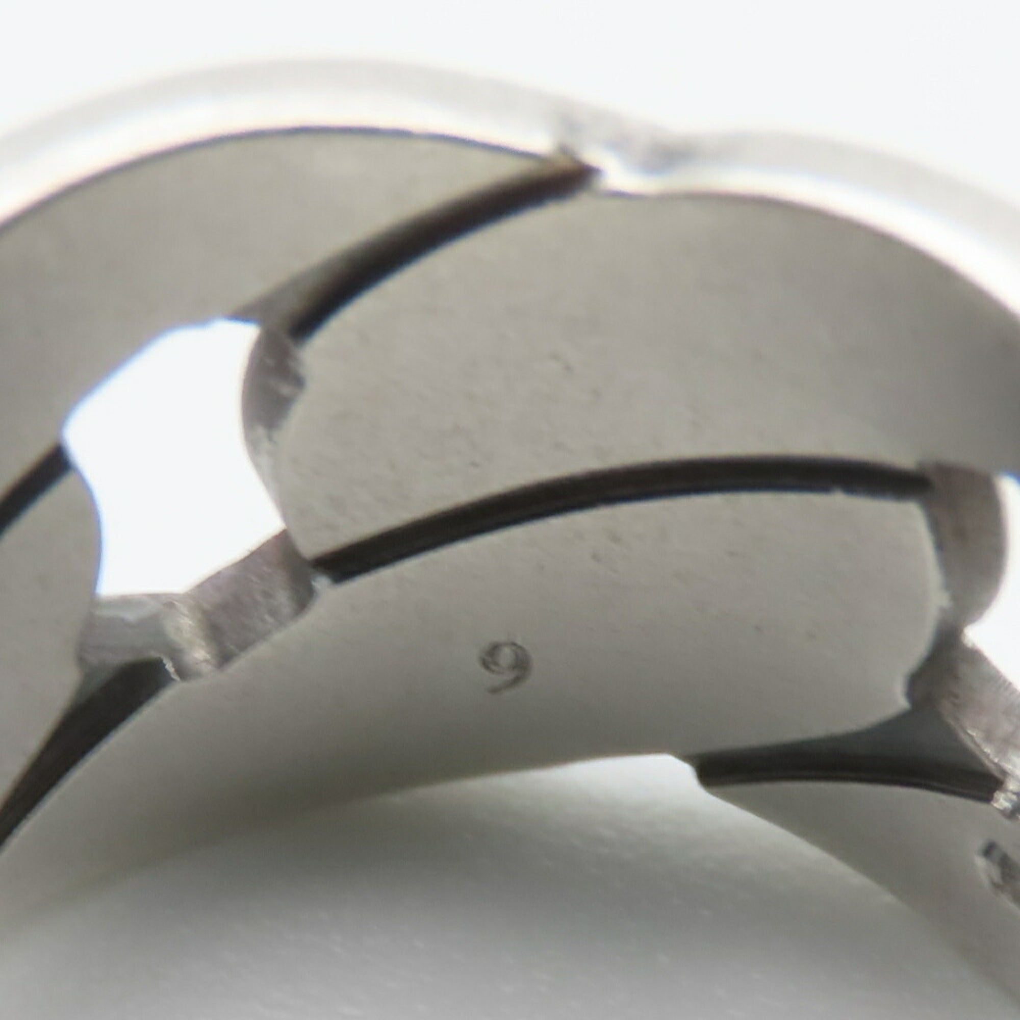 Gucci Silver Silver 925 Band Ring (Pre-Owned)