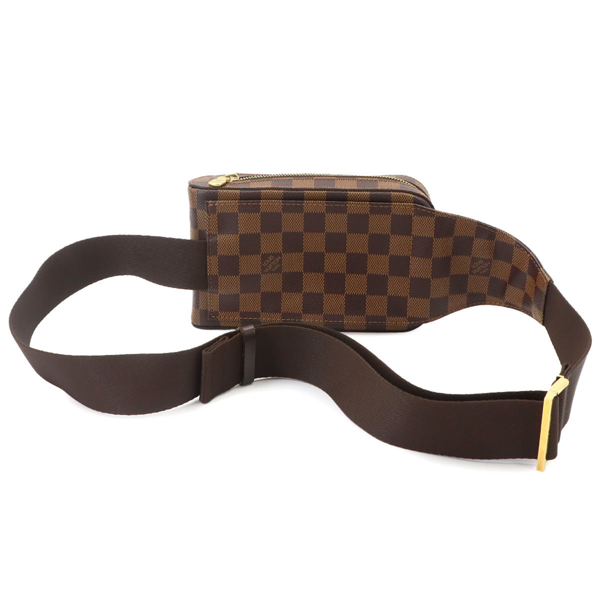 Louis Vuitton Brown Damier Canvas Ebene Damier Canvas Sling Bag (Pre-Owned)