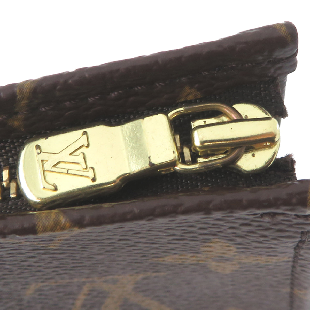 Louis Vuitton Brown Monogram Pouch (Pre-Owned)